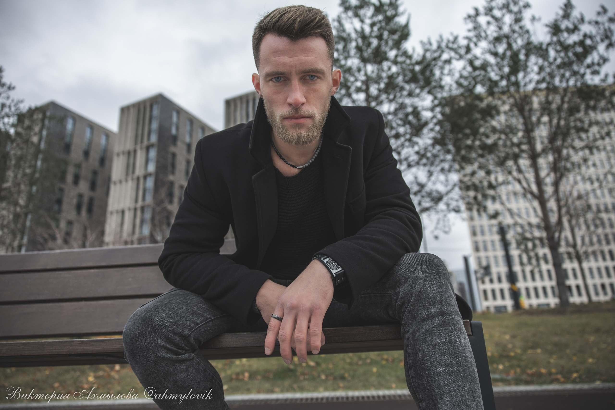 Прогулка с Хаски (Сергей). Виктория Ахмылова. Фотограф в Москве