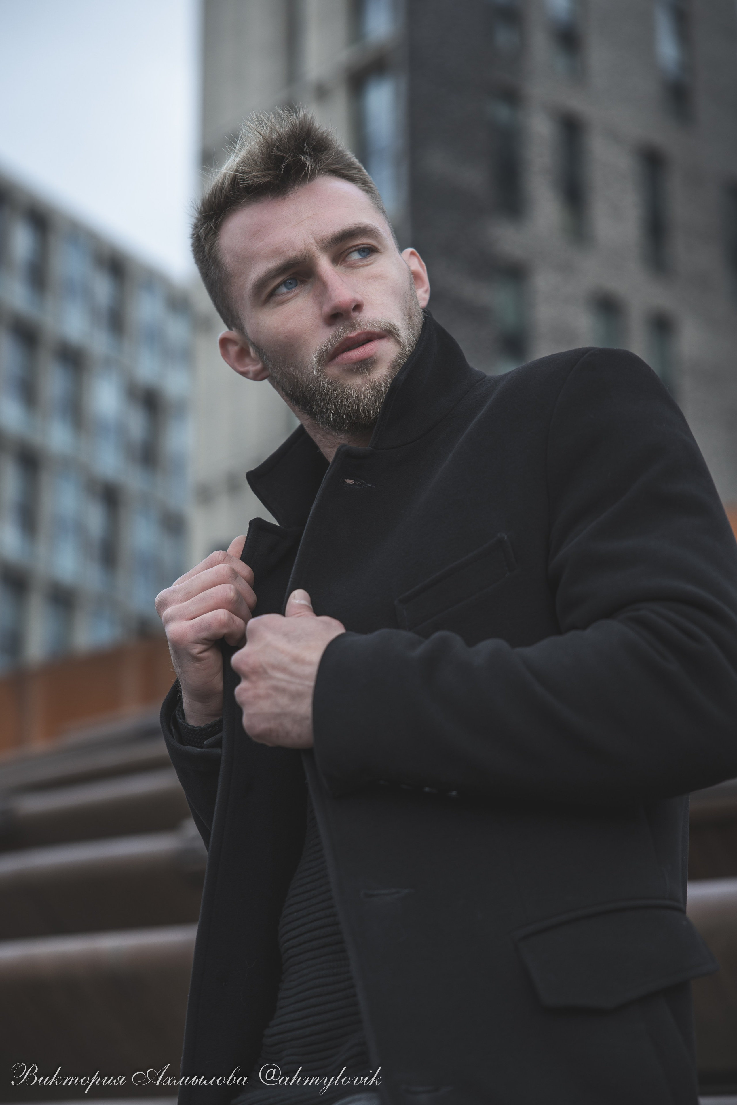 Прогулка с Хаски (Сергей). Виктория Ахмылова. Фотограф в Москве