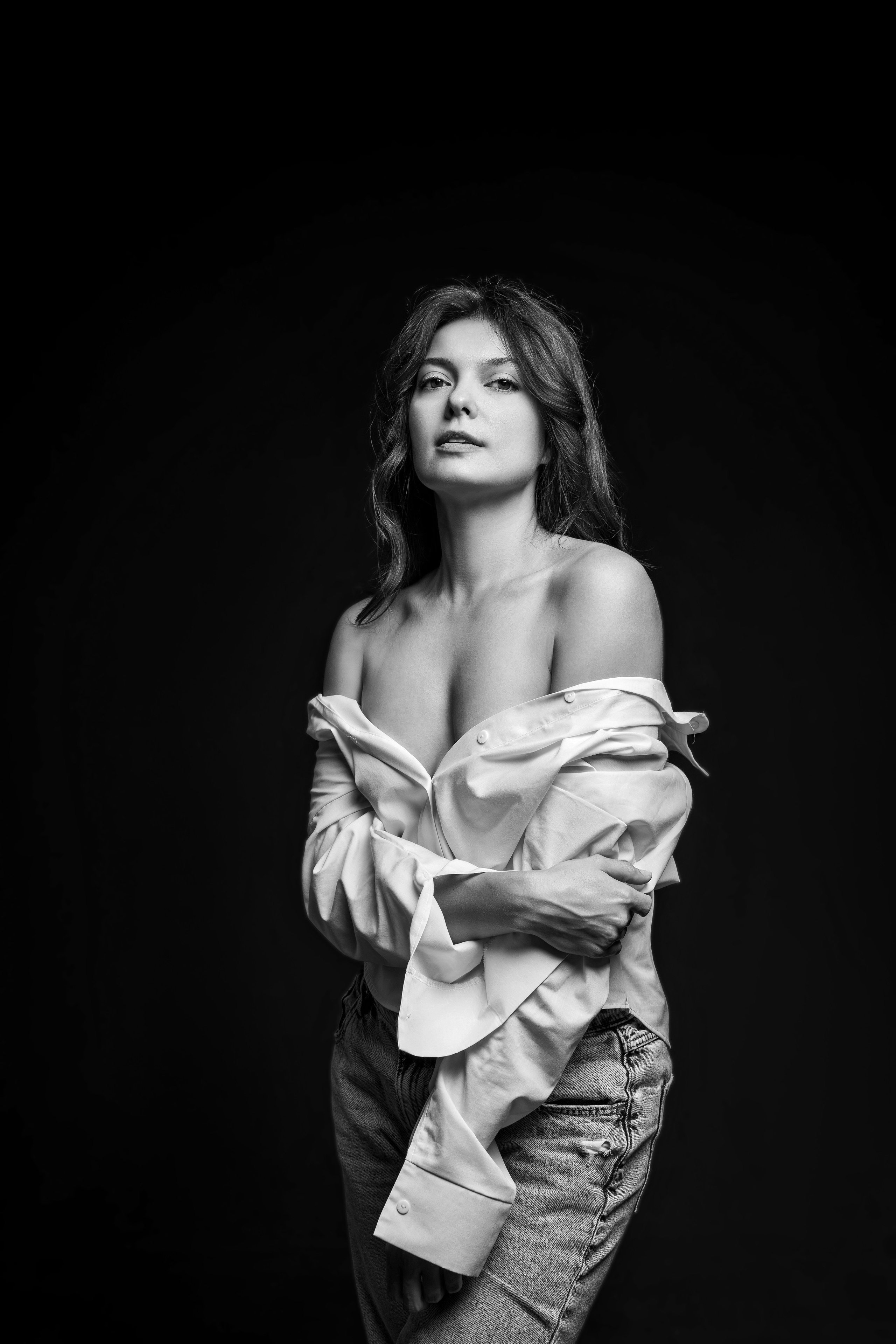 Женская фотосессия в студии в Санкт-Петербурге