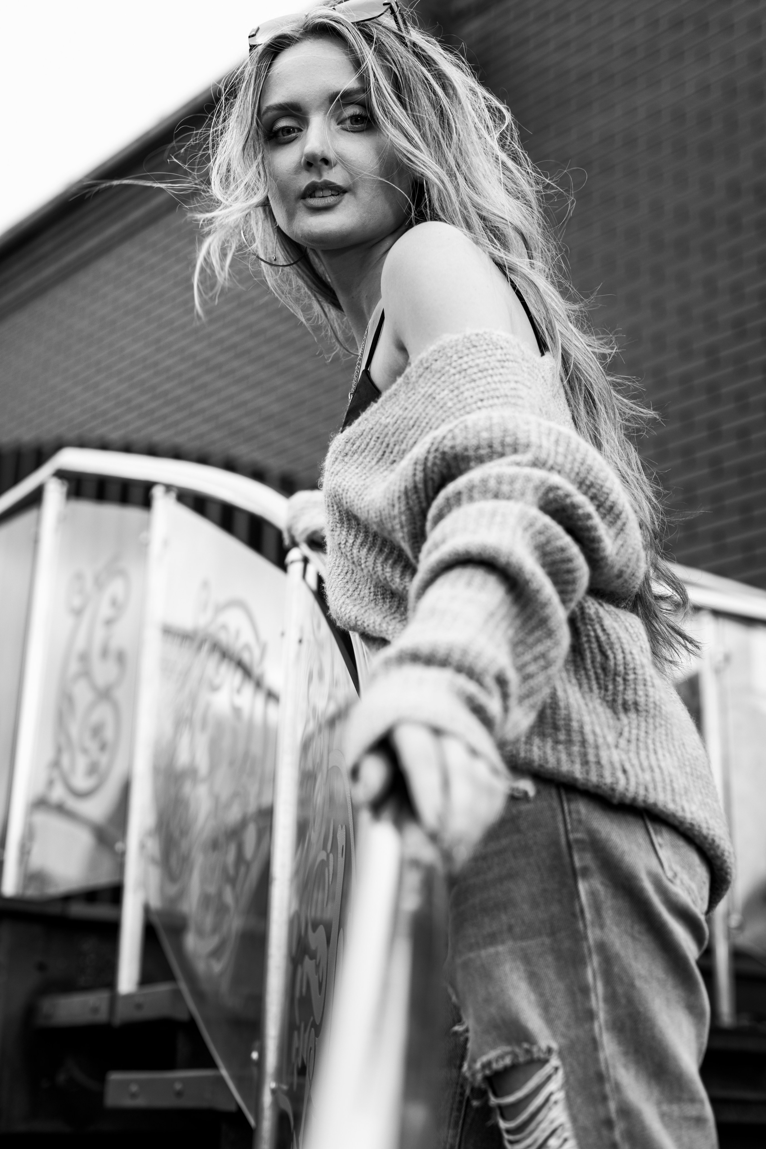 Оля, прогулочная фотосессия девушки в Туле, Искра. Фотограф в Туле — Борисов Николай