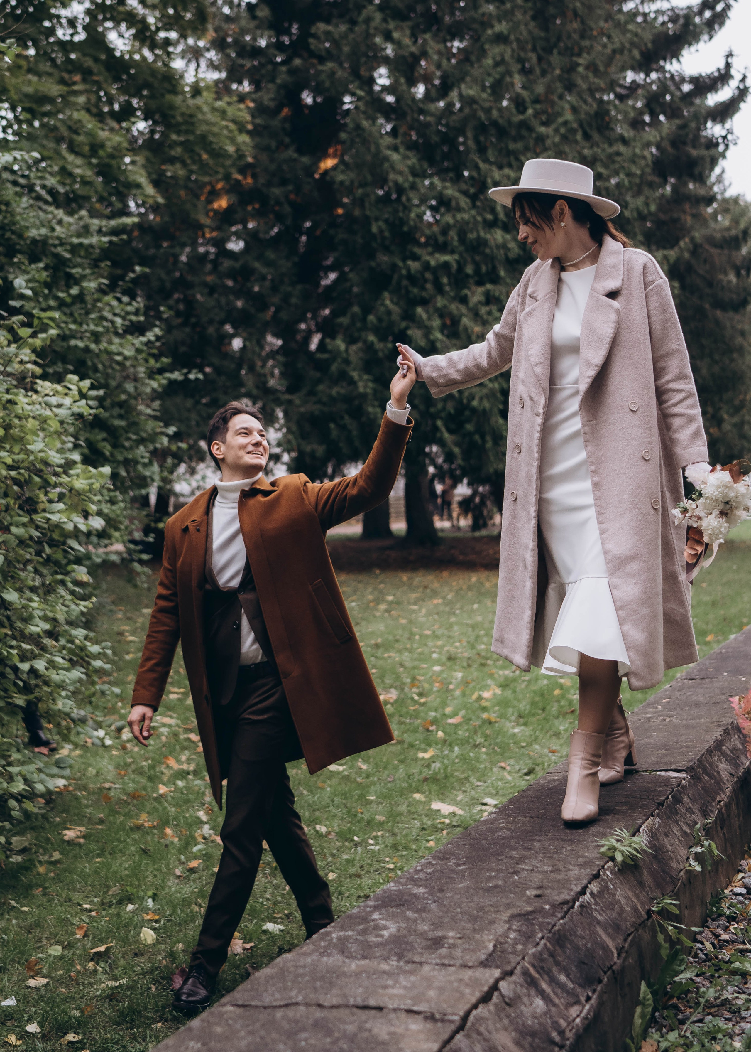 Лавстори в парке. Фотограф Ксения Овтина