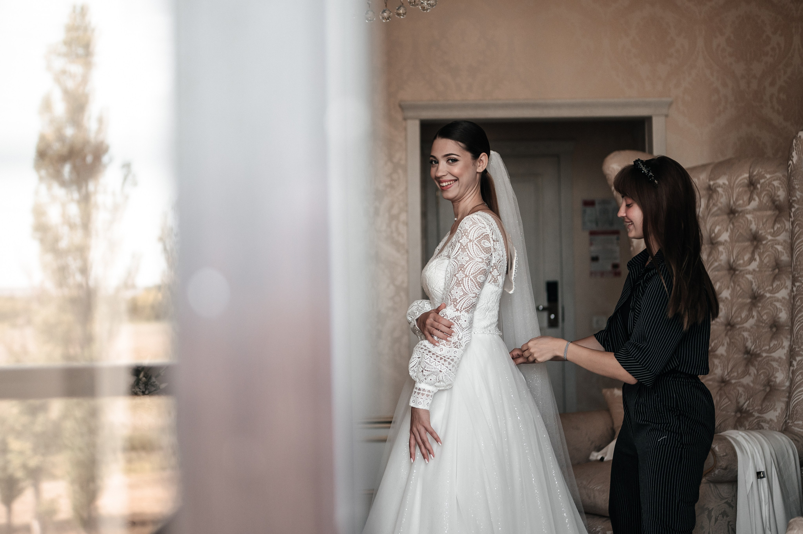 Максим и Наталья. Сборы, прогулка. Фотограф Екатерина Бочарникова