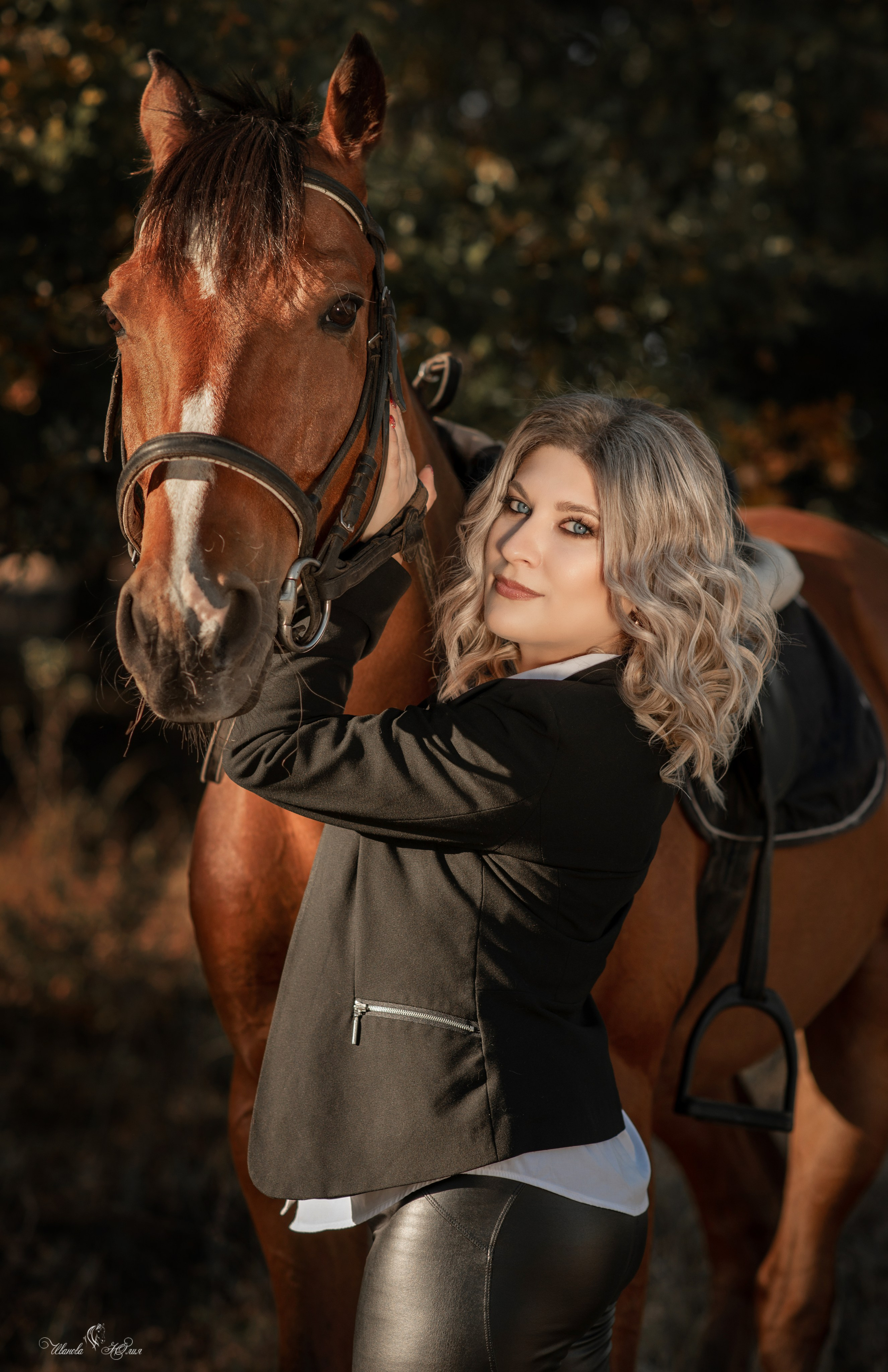 Екатерина и Ватикан. Конный фотограф в Саратове Юлия Иванова