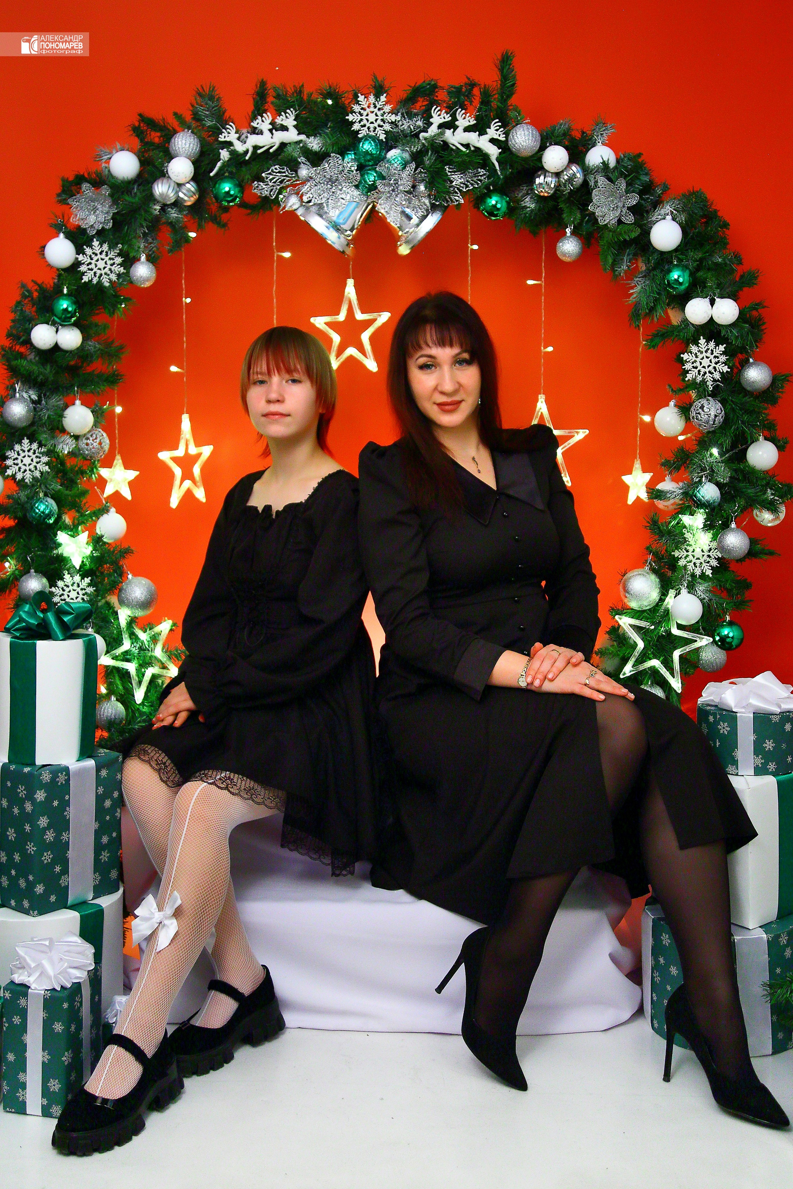 Новогодняя фотосессия. Фотосалон «Ракурс» в Курске