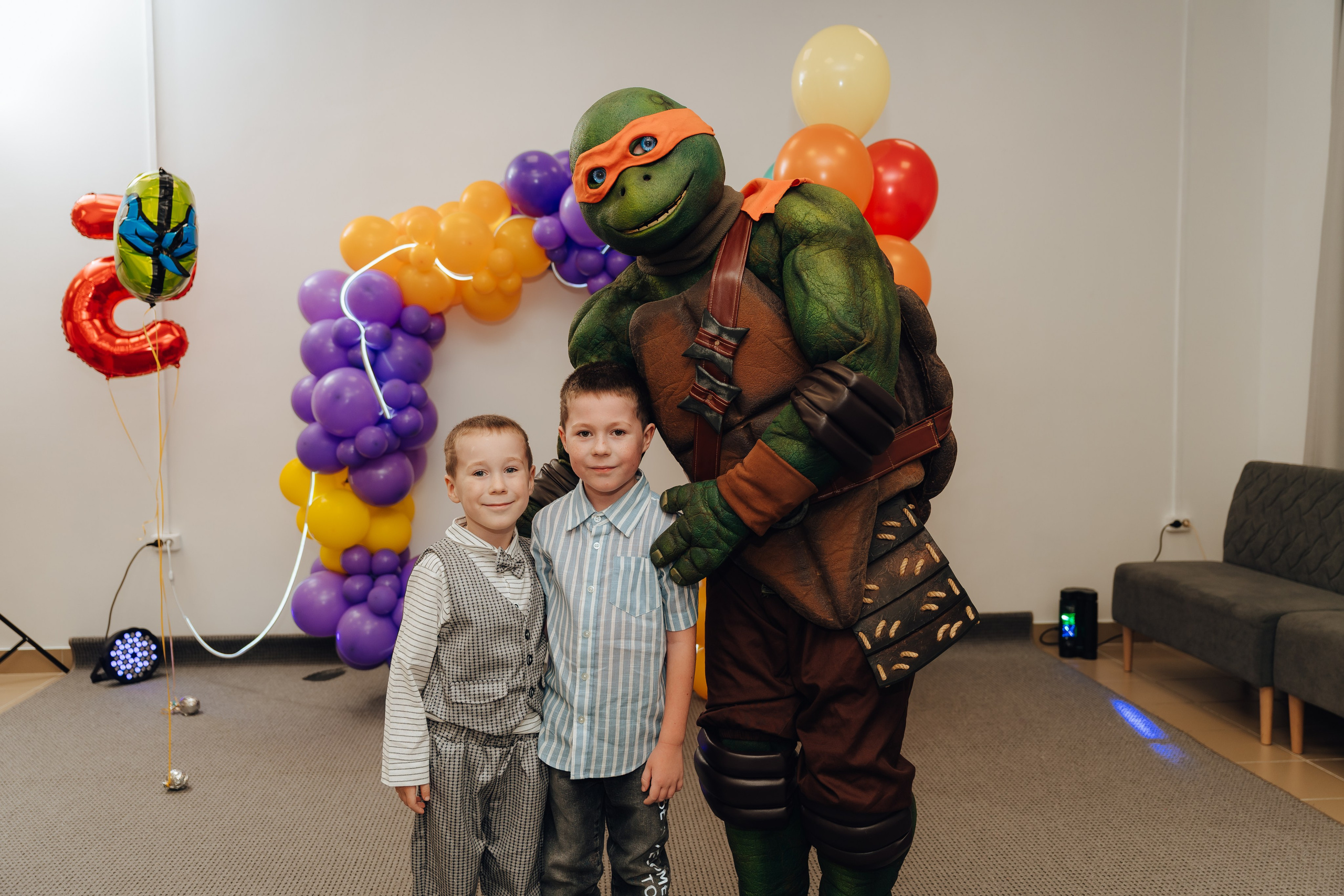 Праздник Матвея Мультифокс. Детский и семейный фотограф Катерина Мишина