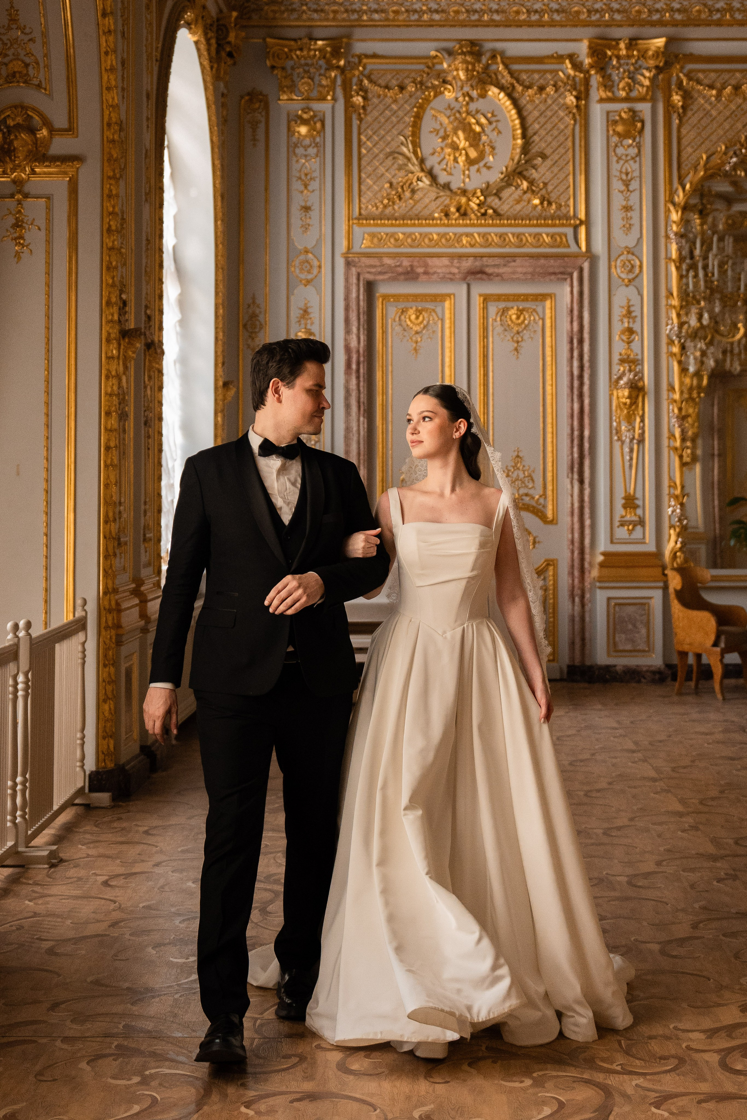 Сергей и Полина, особняк Половцовых. Свадебный фотограф в Москве Анна Полушина