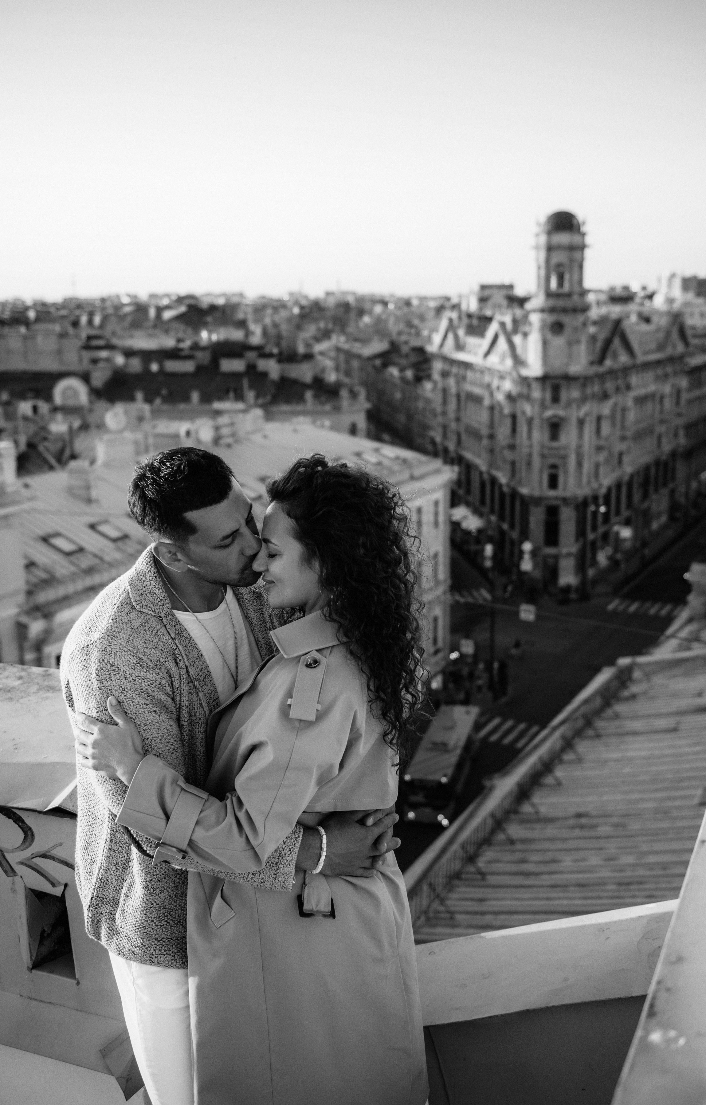 Love story на крышах Питера. Фотограф в Москве Алёна Степутенко