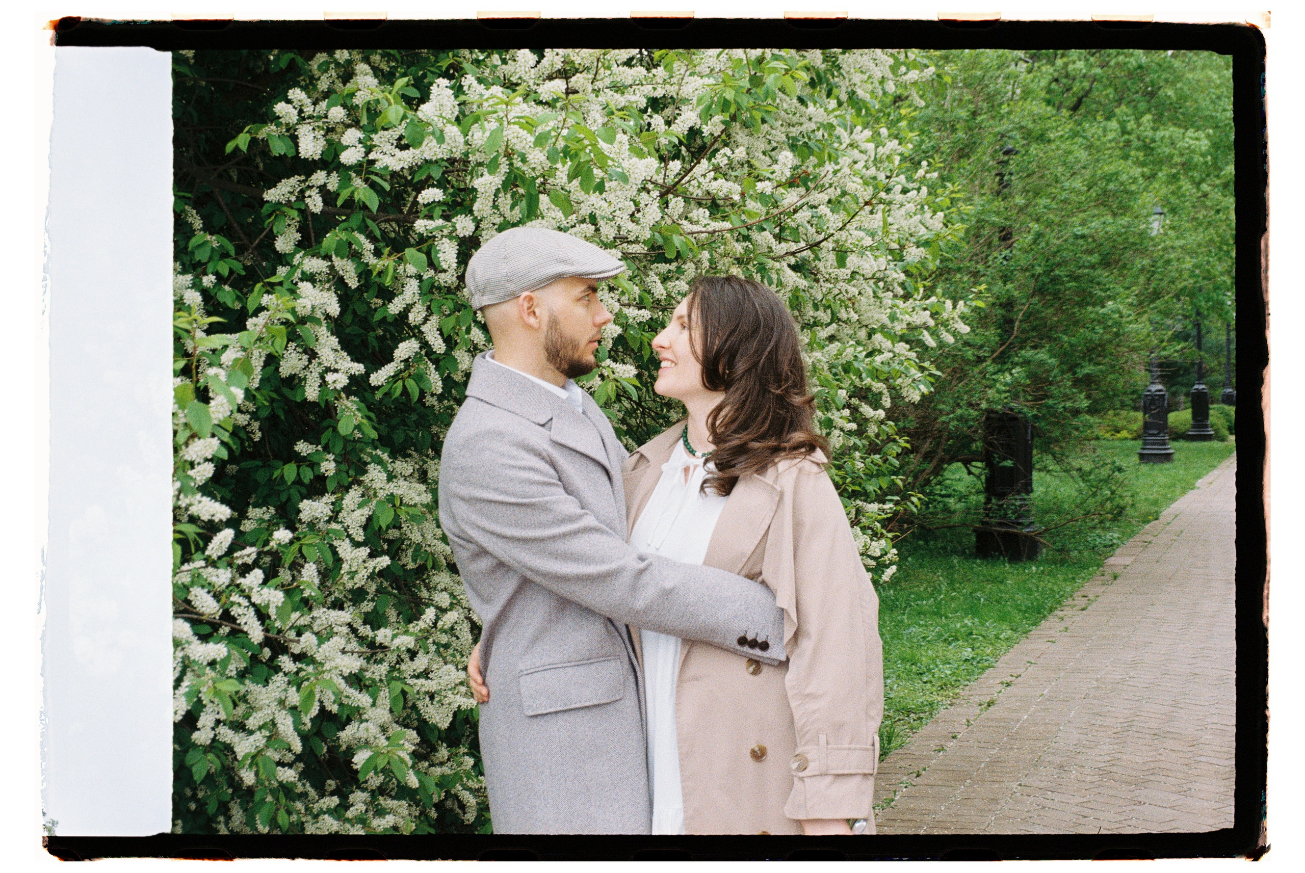 На плёнку (Максим и Алина). Фотограф в Москве — Евгения Прокопенко
