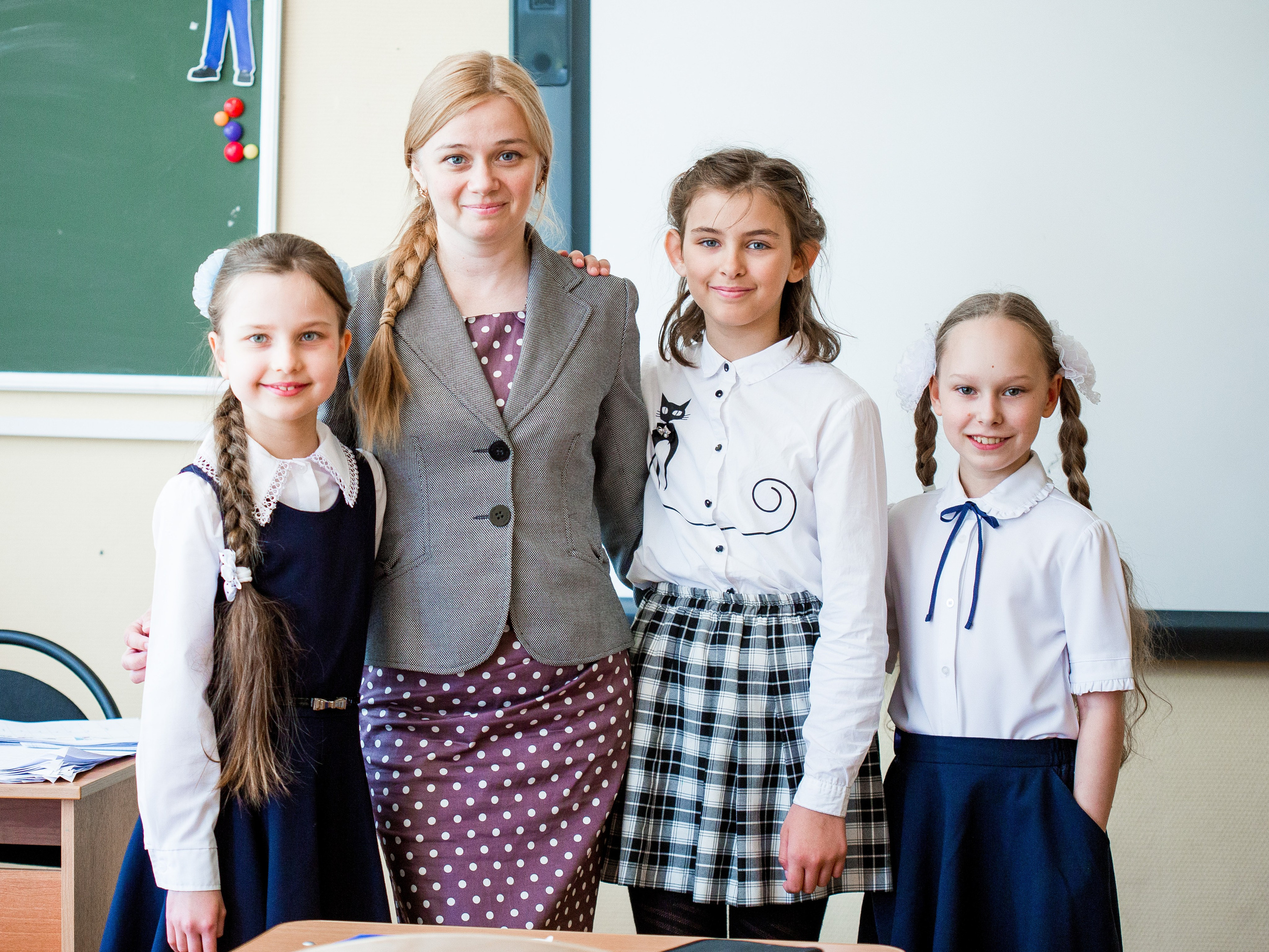 Школьная фотосъемка 3 класса. Репортажный фотограф Борис Геер