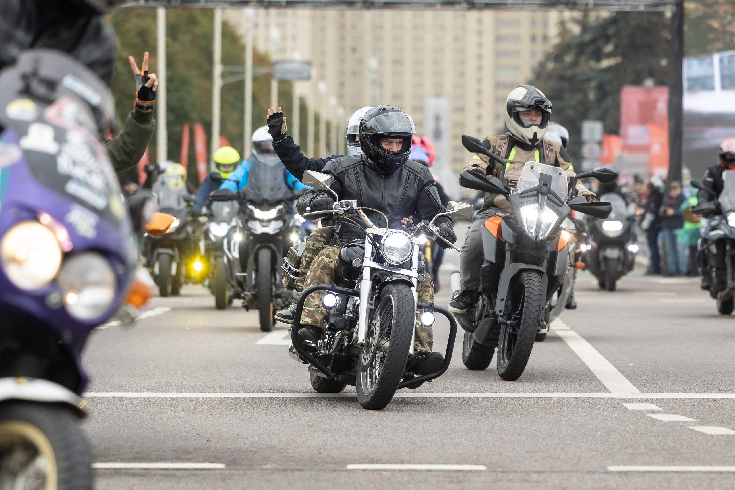 13-й Московский Мотофестиваль. Фотограф Владимир Охрименко