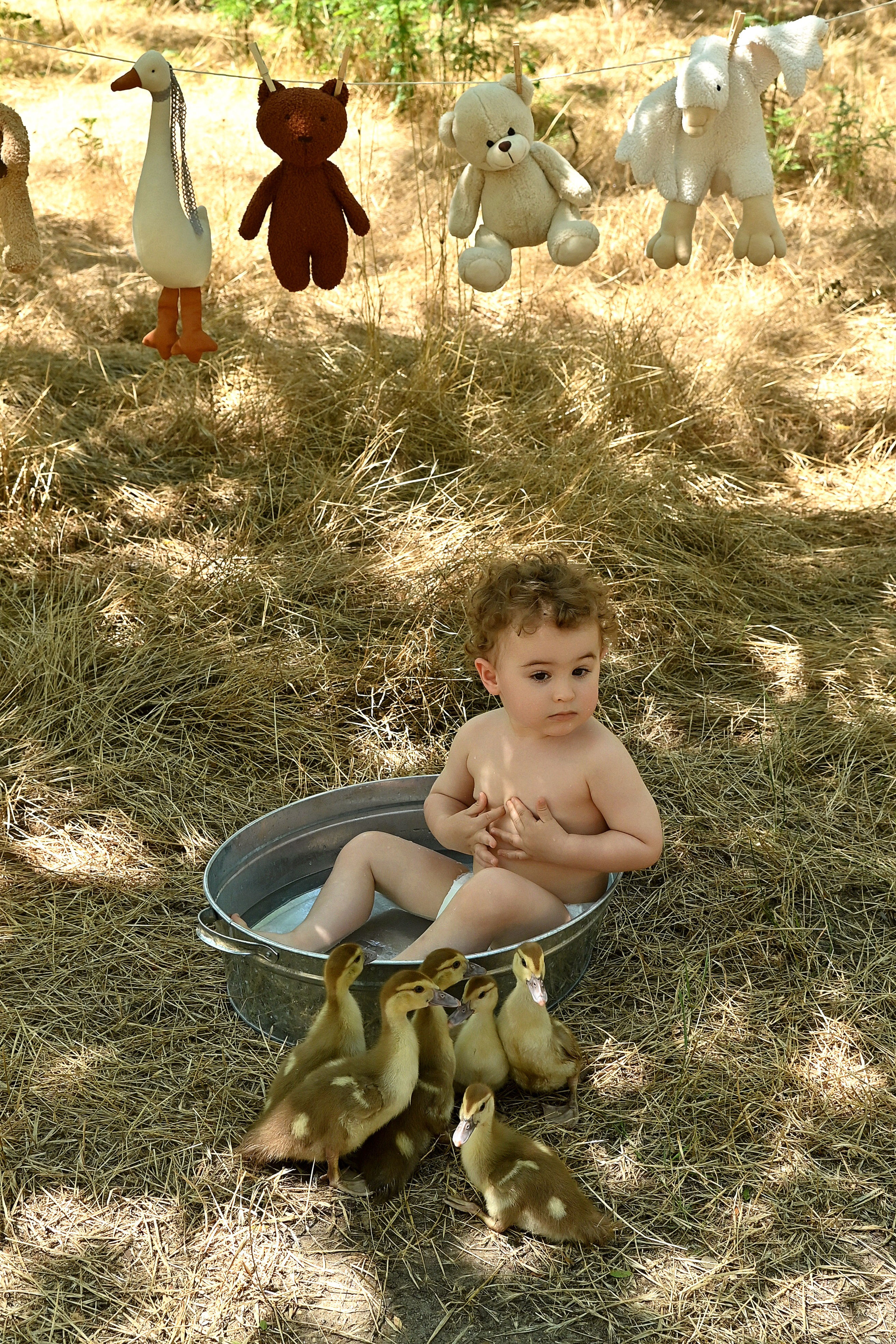 Стирка&Пикник. Детская фотостудия «Ягоза»