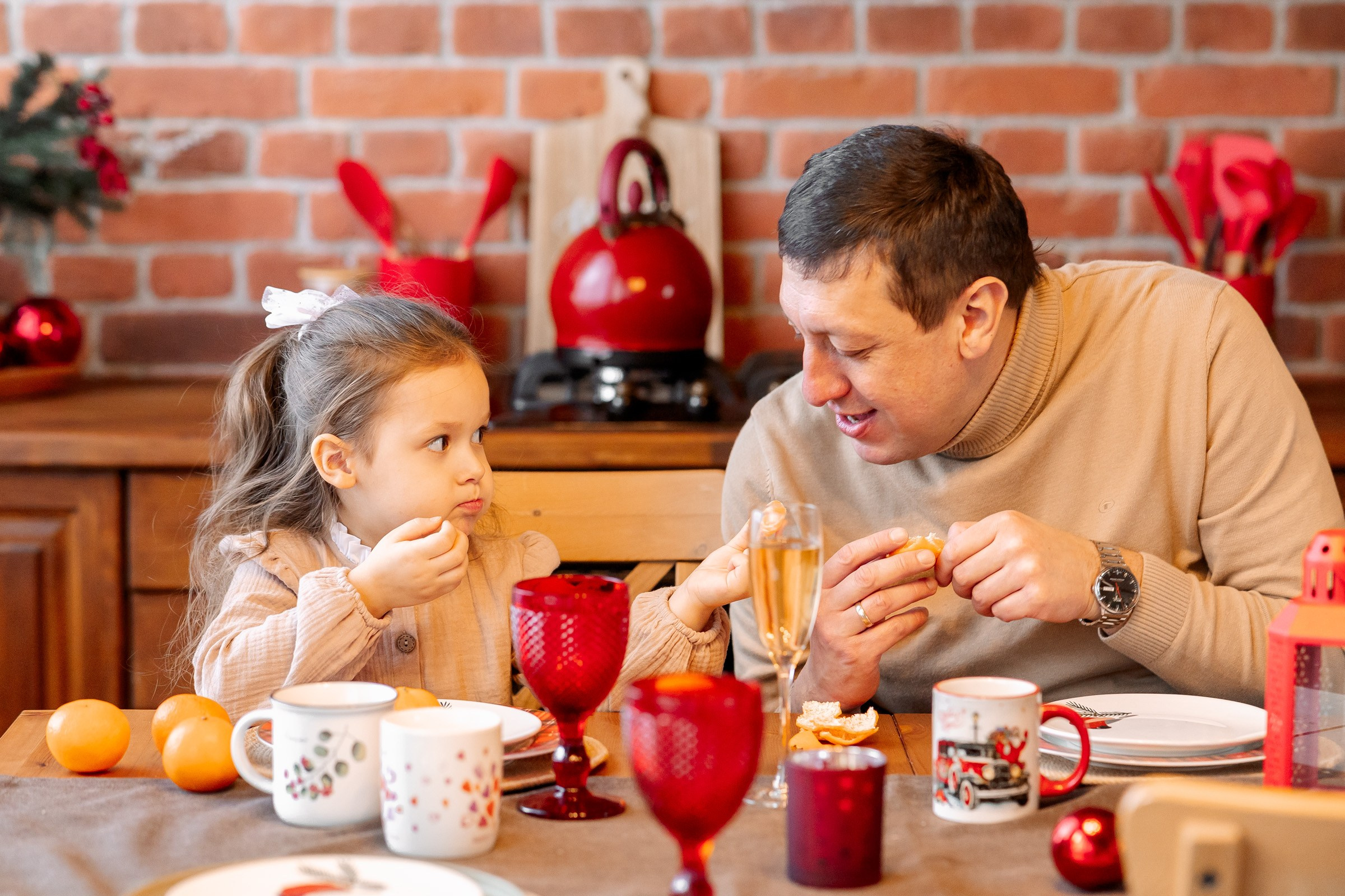 Семейная новогодняя фотосессия. Семейный Фотограф в Москве Евгения Симоненко