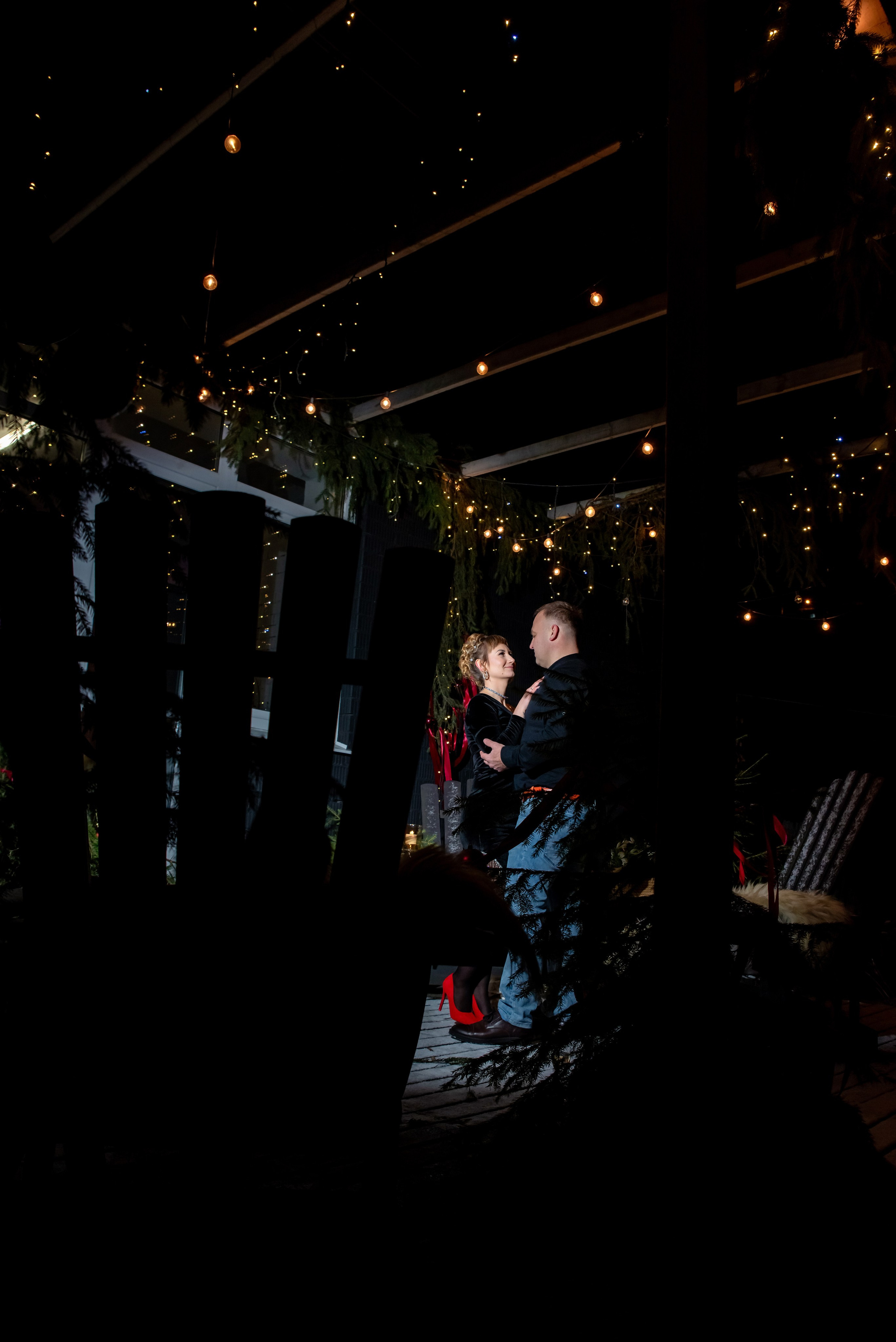 Новогодняя Лав стори. Фотограф Крещение Венчание Москва