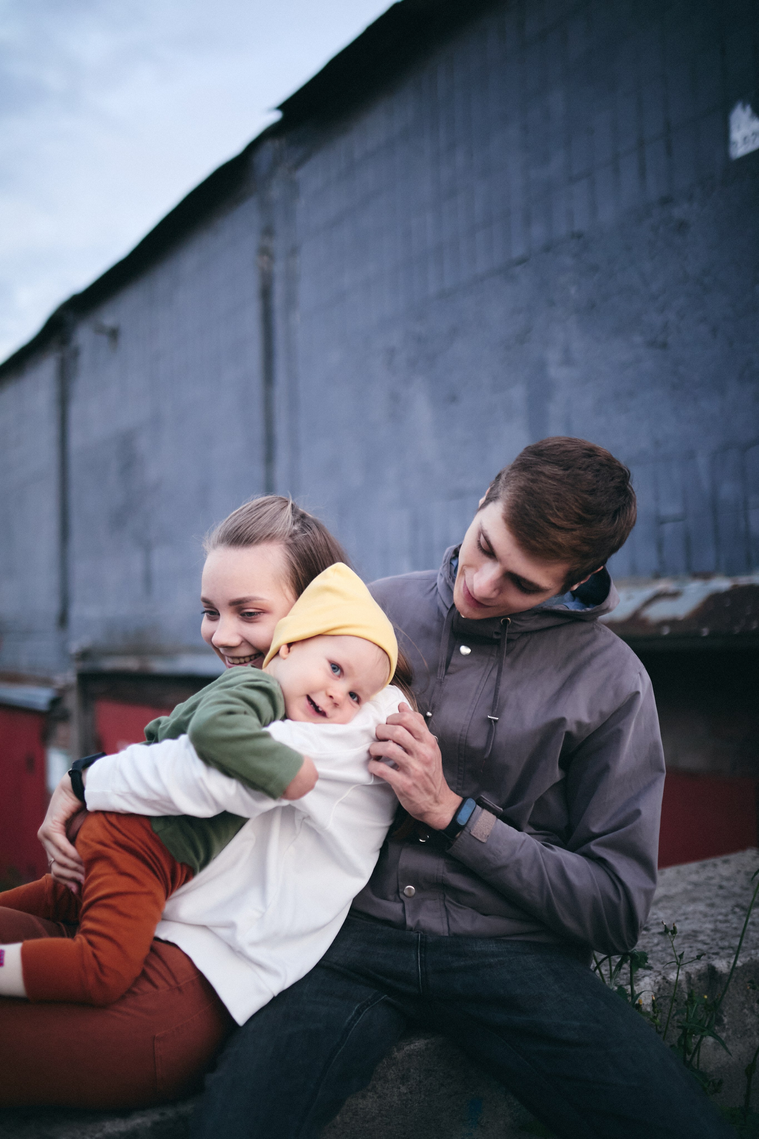 Кристина, Леша и Стёпа. Фотограф София Комкина