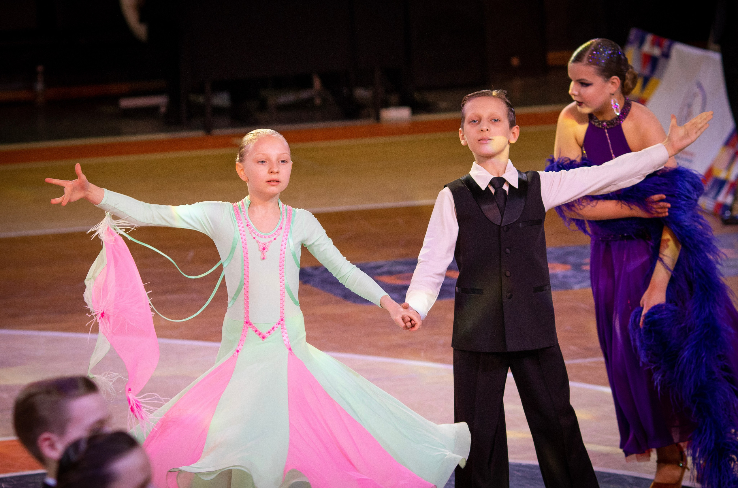 Бальные танцы, соревнования. Фотограф Анна Невская