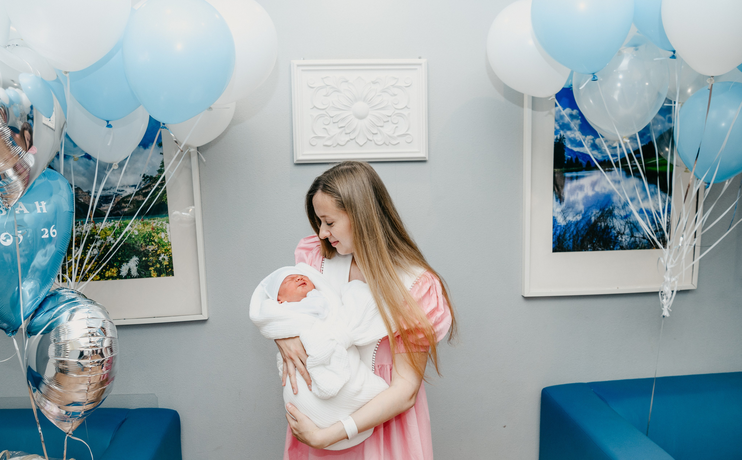 Выписка Ивана. Фотограф на выписку из роддома в Москве и МО