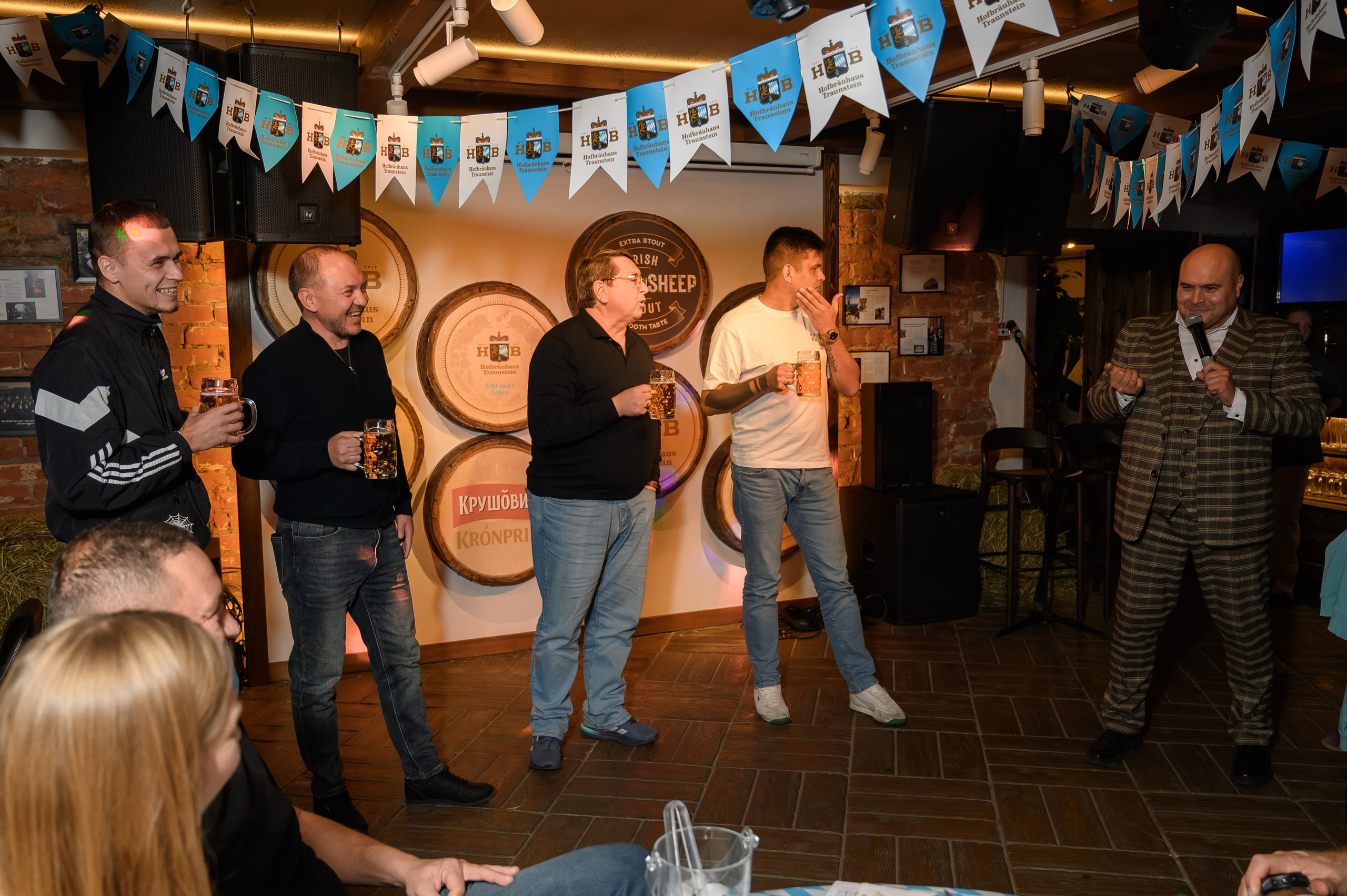 Октоберфест в ресторане Хофбройхаус