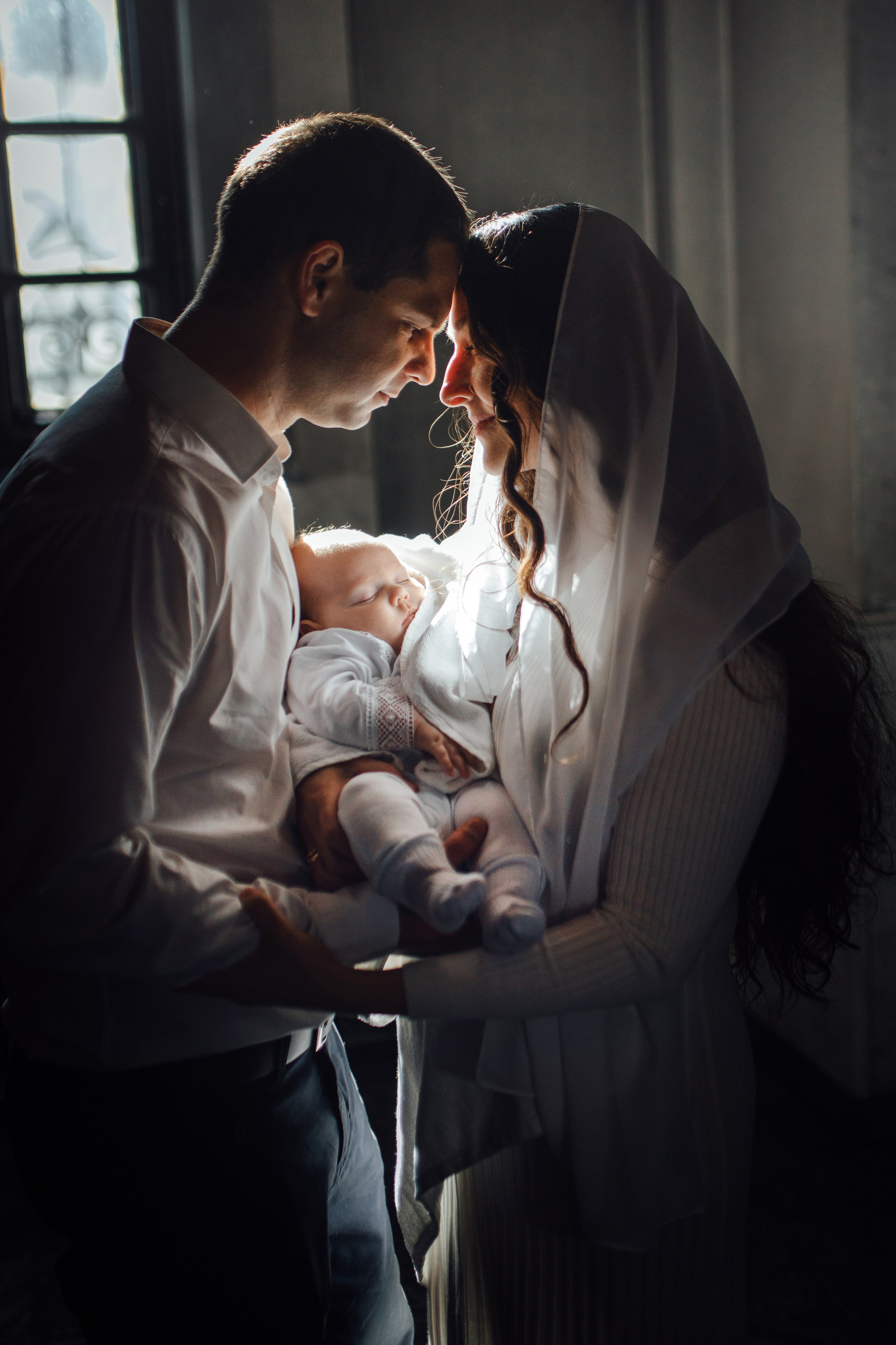 Крещение Тимура храм иконы Всех Скорбящих Радость, октябрь 2024