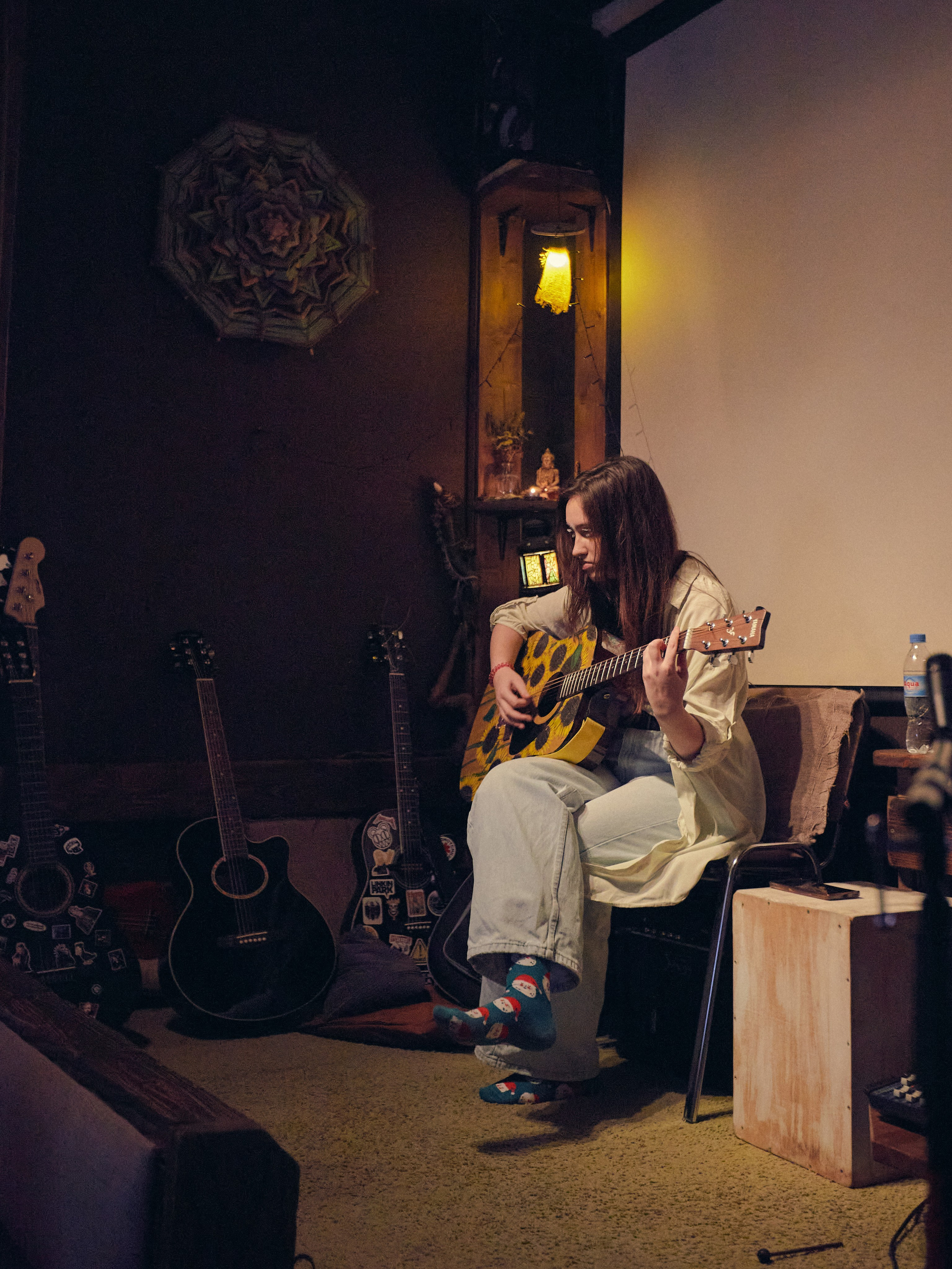 Квартирник в Чайной Шаманике. Фотограф Юлия Маринина