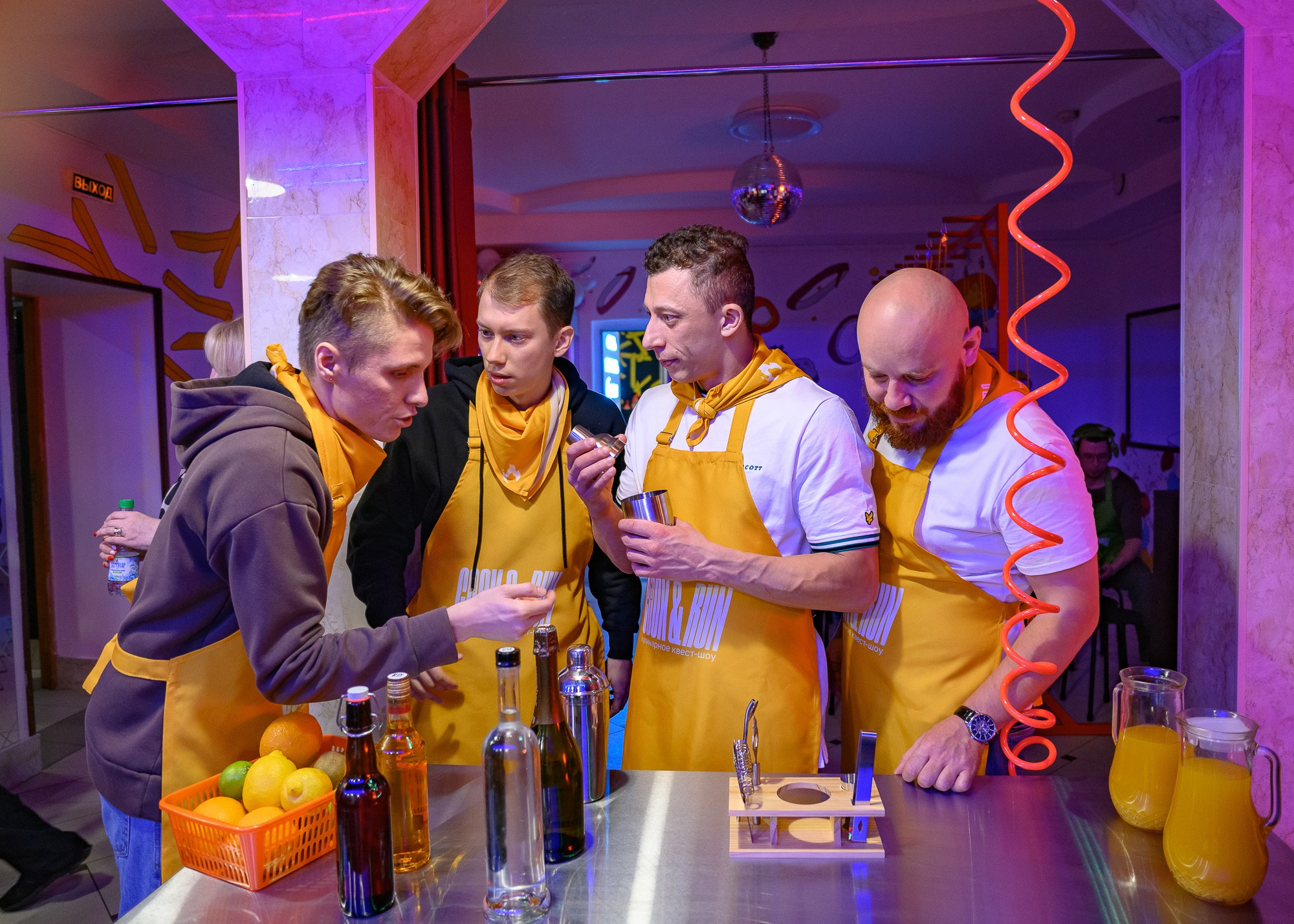 Кулинарный квест-шоу CooknRun. Фотограф Александр Данилов