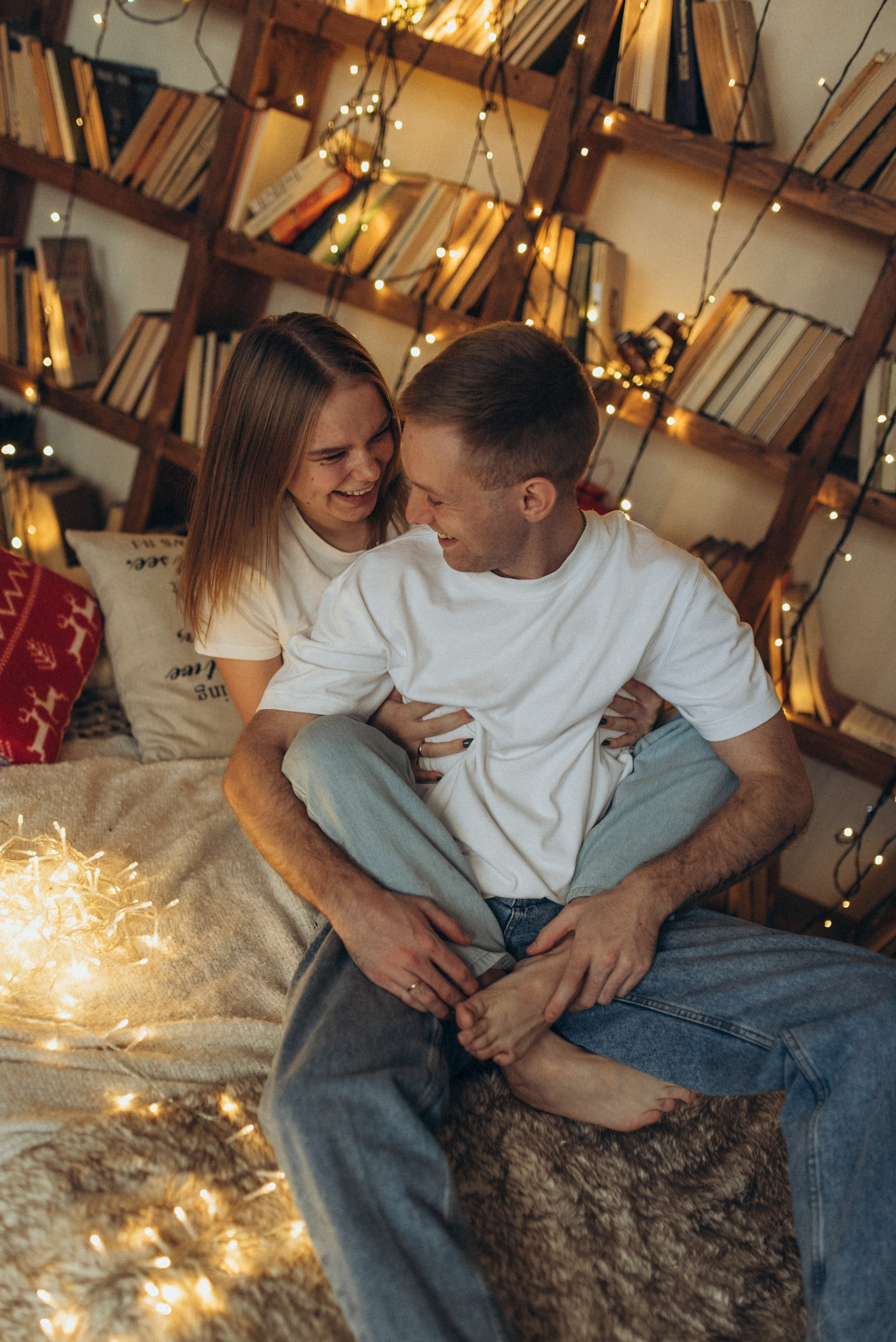 Новогодняя lovestory. Семейный фотограф в Москве Екатерина Север