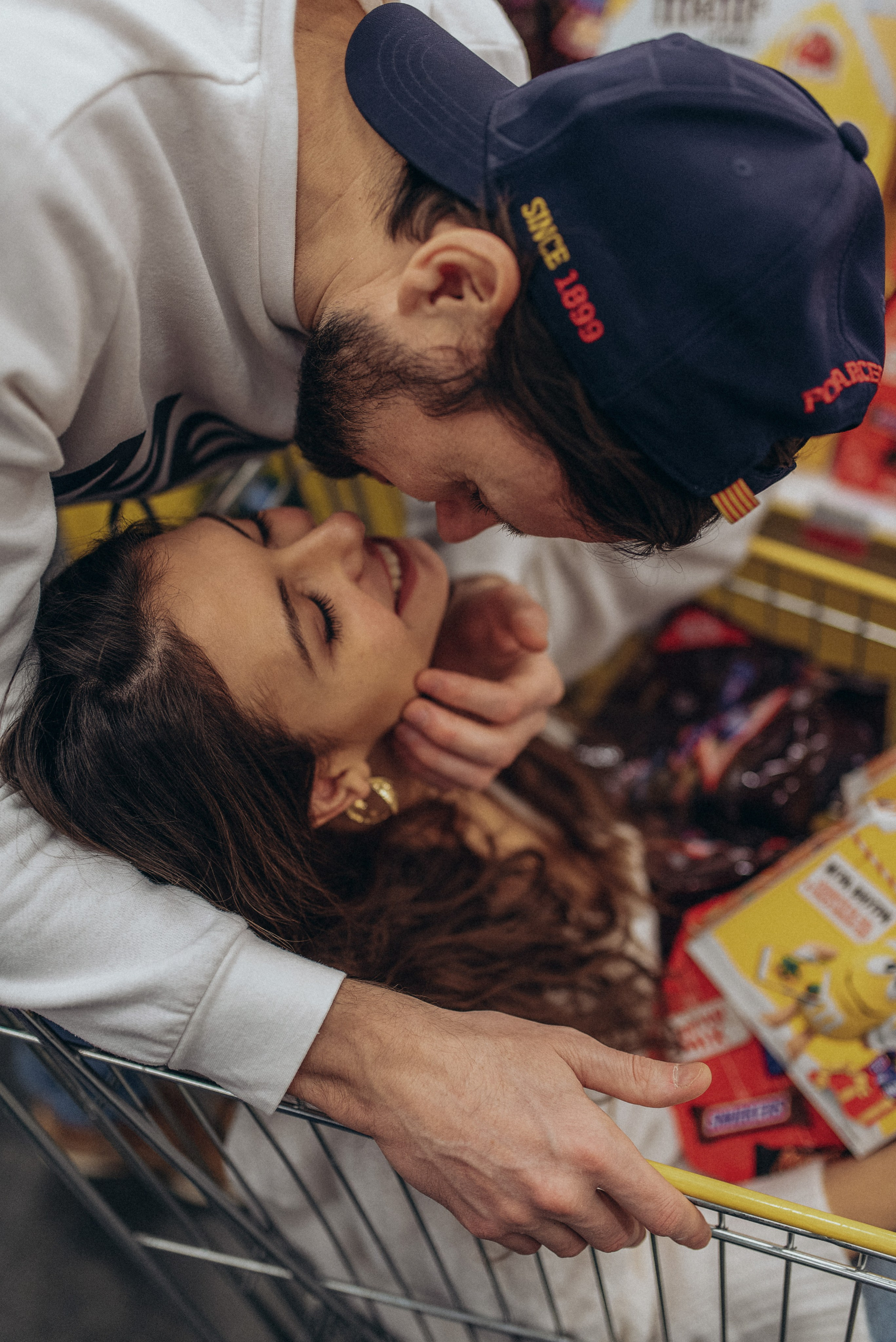 Lovestory в супермаркете. Семейный фотограф в Москве Екатерина Север
