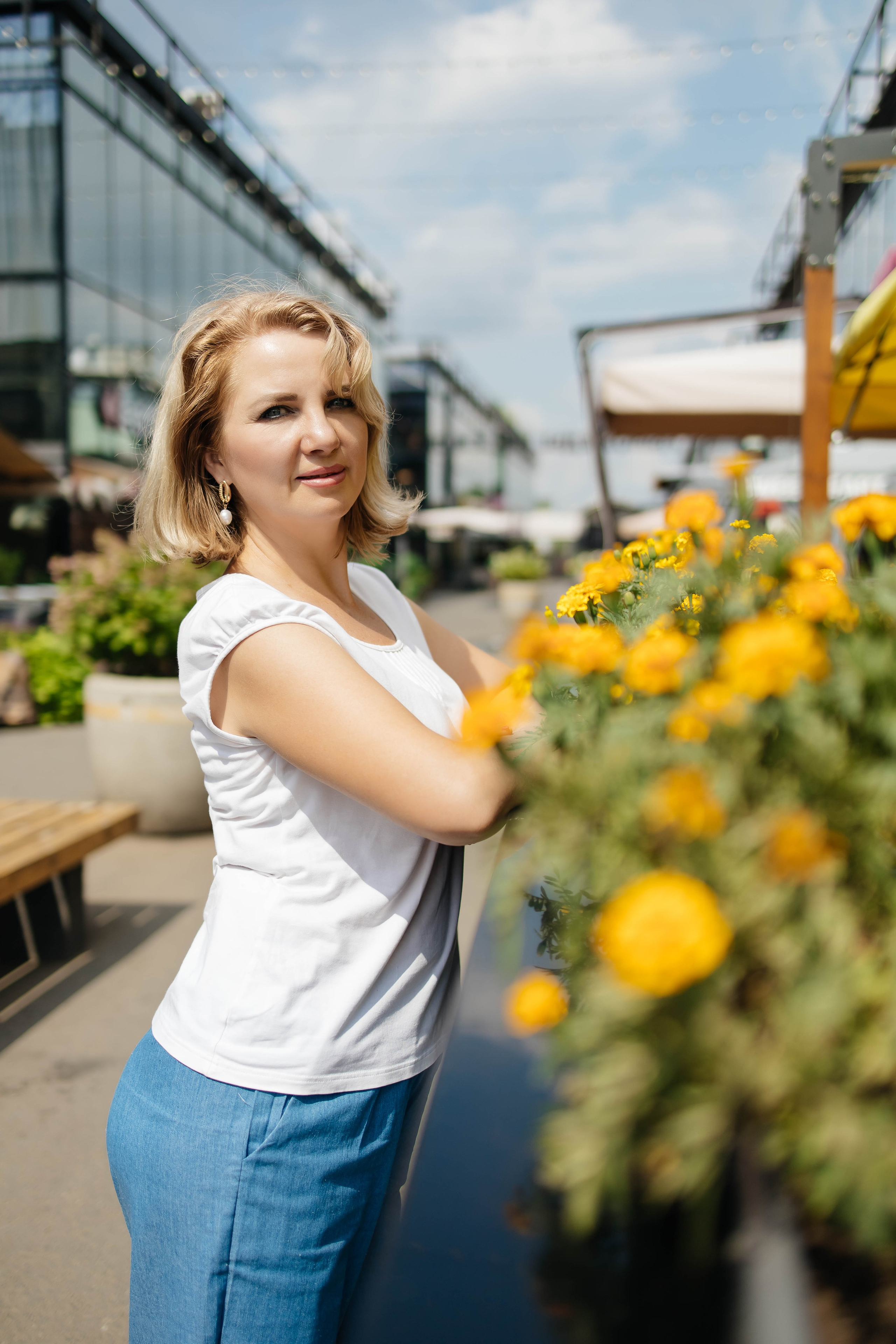 Елена прогулочная съемка. Женский фотограф в Оренбурге Ирина Заводчикова
