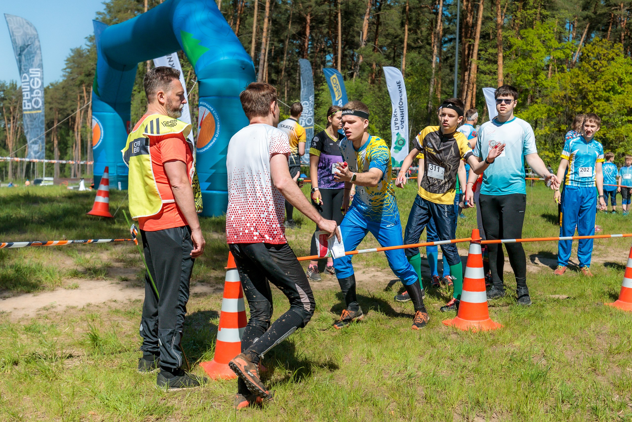 Спортивная фотосъемка outdoor соревнований