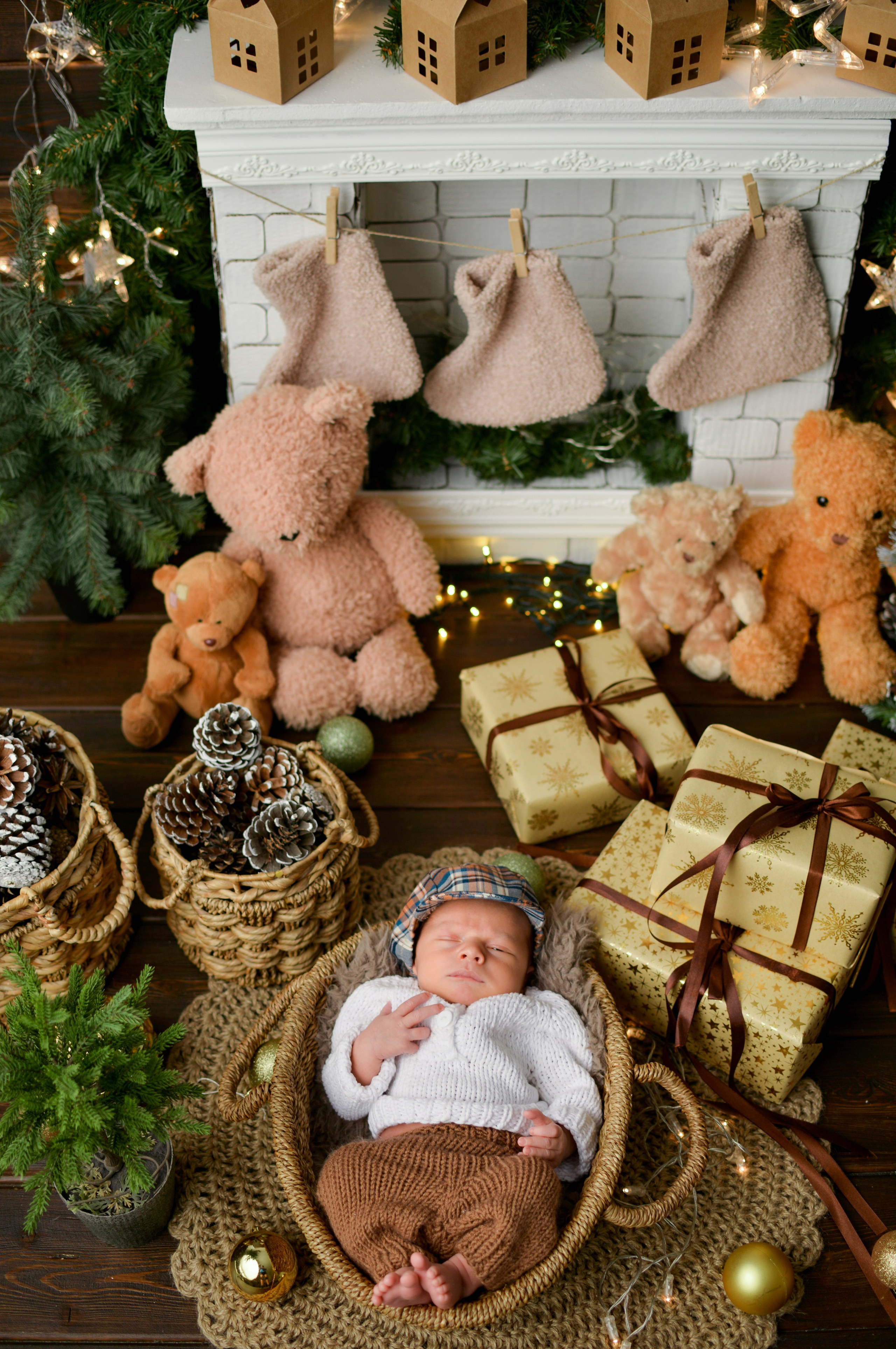 Съёмка новорожденного Льва. Фотограф новорожденных Краснодар Малышенко Надежда