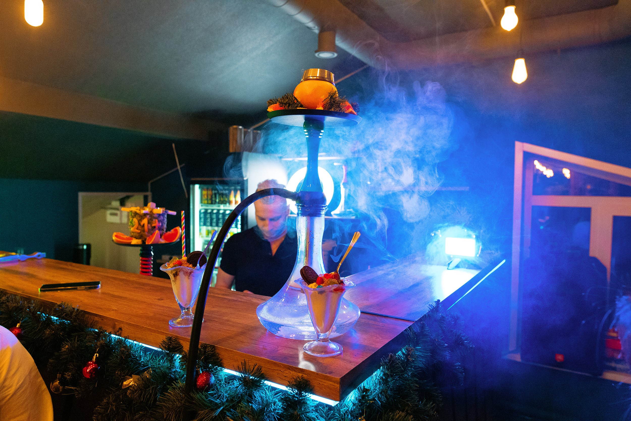 Реклама кальянной Тренд, Мегион. Фотограф Тюмень