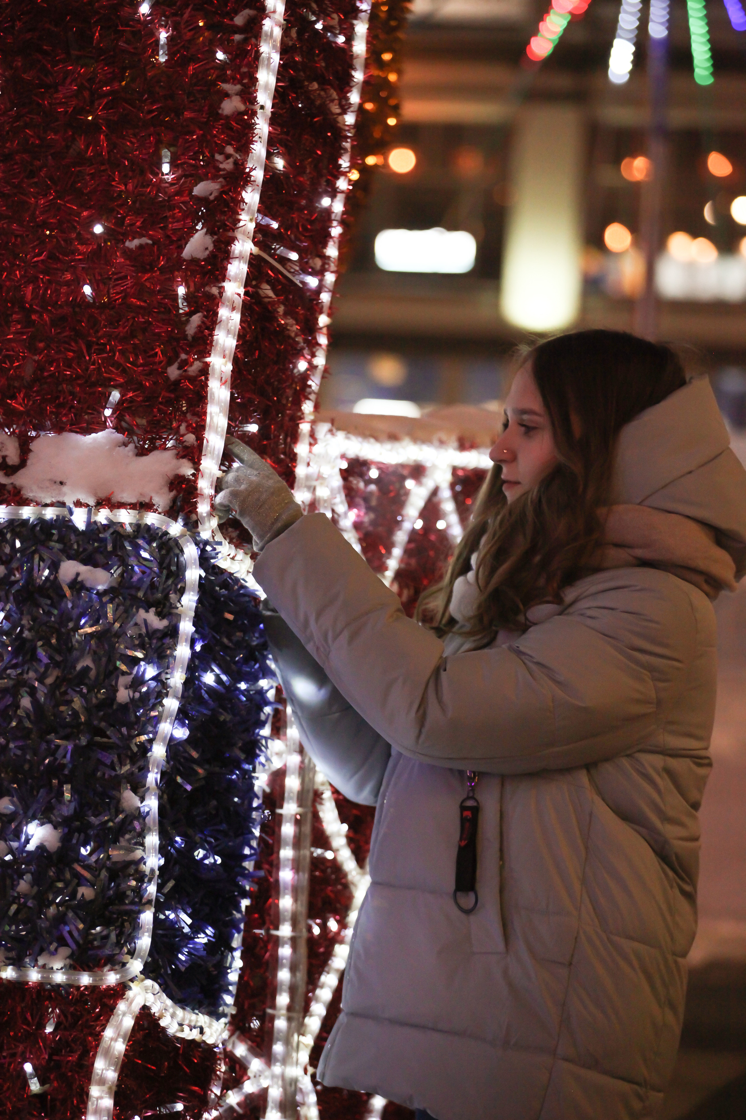 Морозная прогулка. Семейный фотограф в городе Саратове — Анна