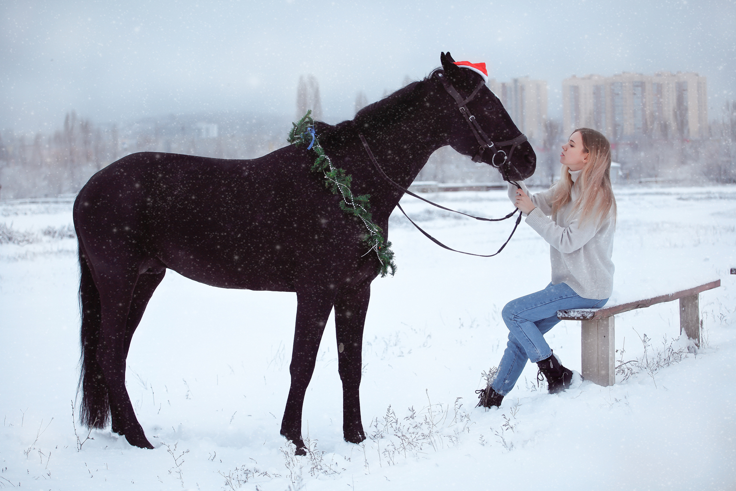 Прогулка по ипподрому. Семейный фотограф в городе Саратове — Анна