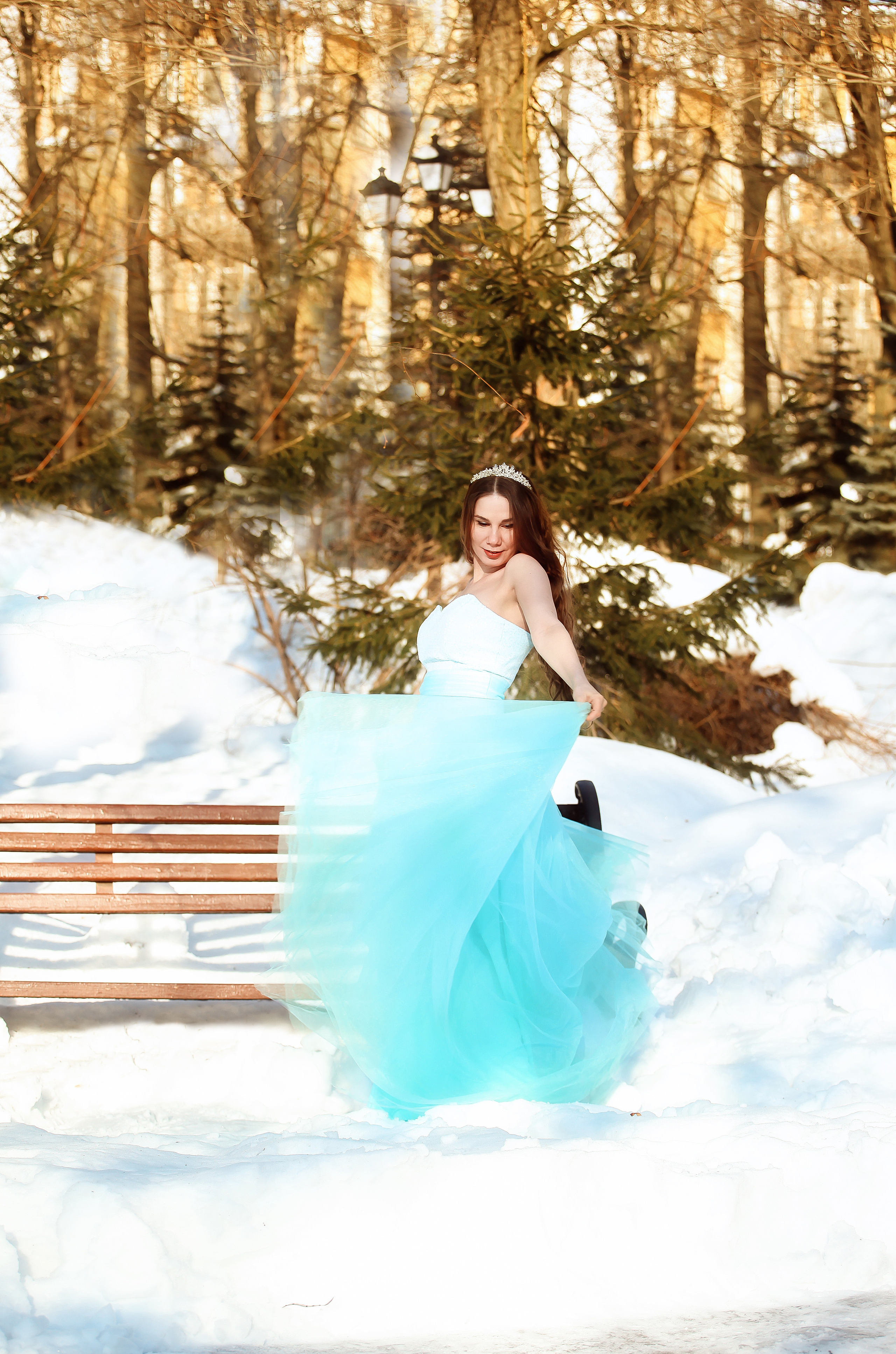 Солнечным зимним днём…. Семейный фотограф в городе Саратове — Анна