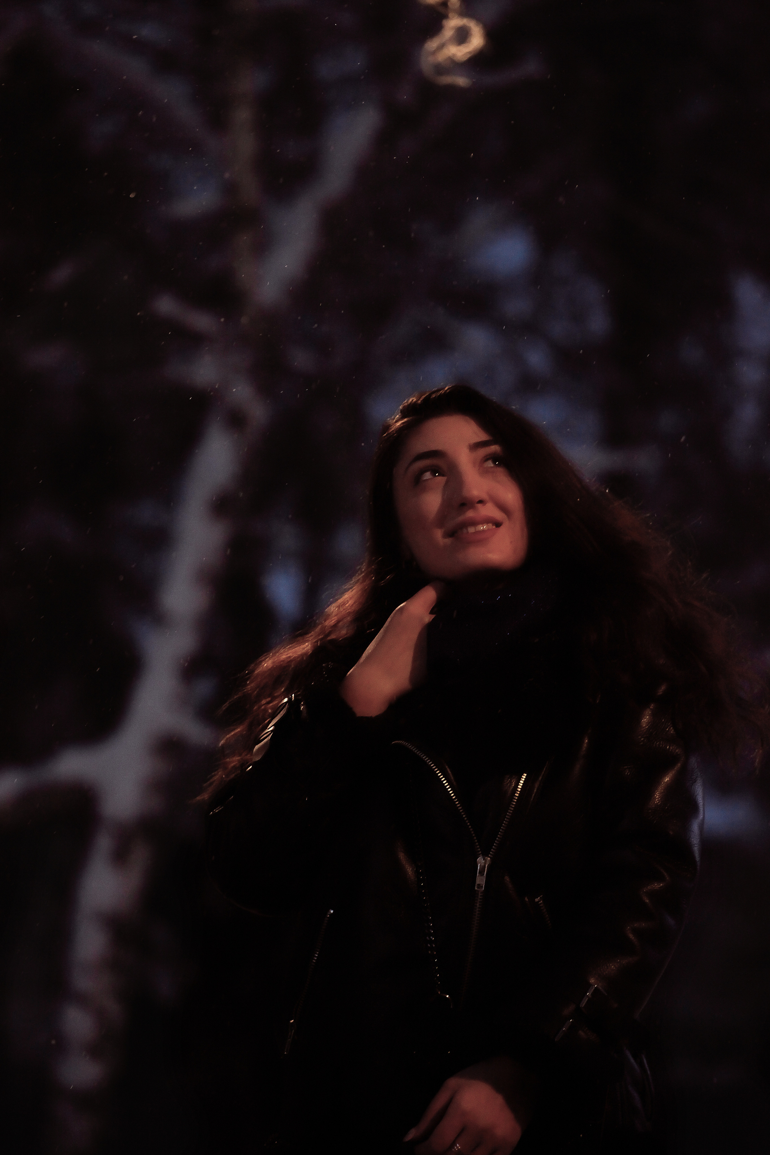 Ночной проспект. Семейный фотограф в городе Саратове — Анна