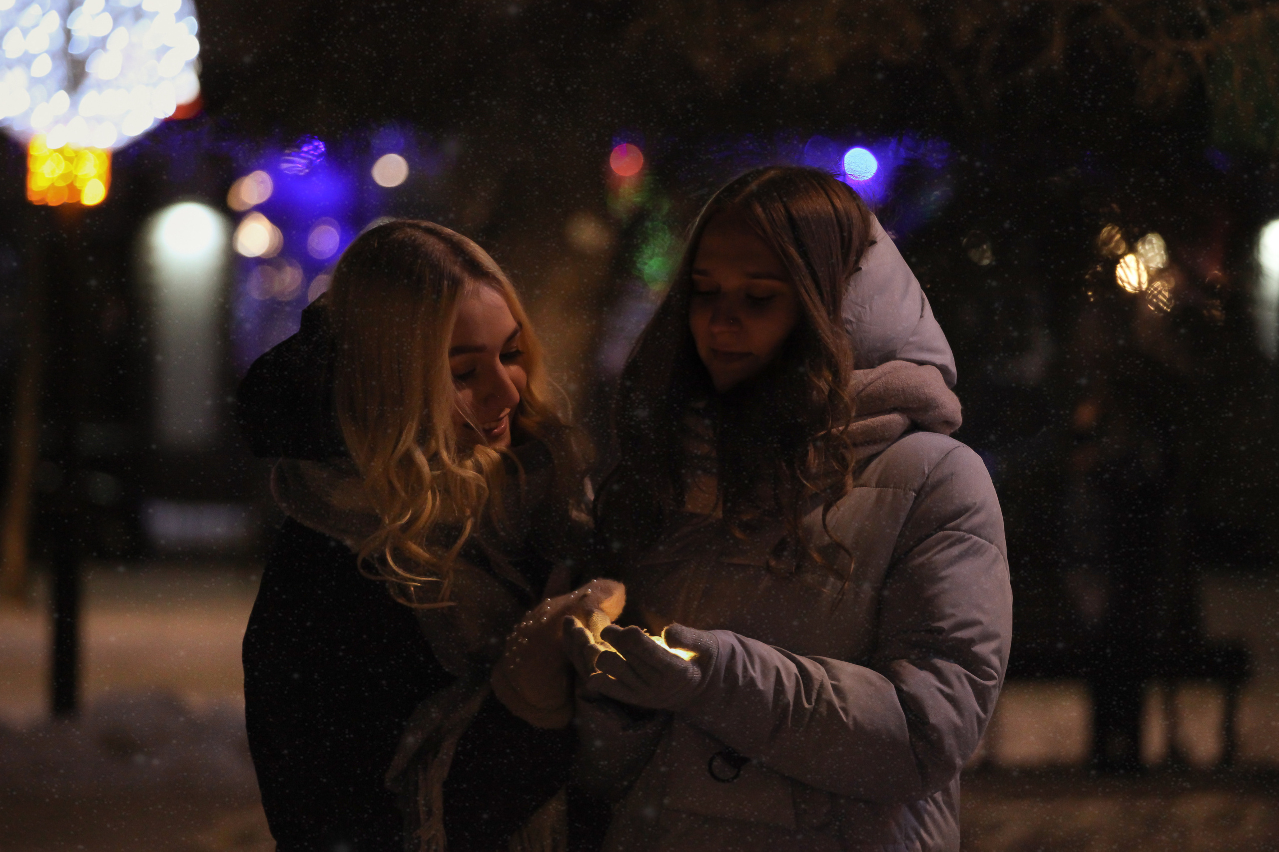 Морозная прогулка. Семейный фотограф в городе Саратове — Анна