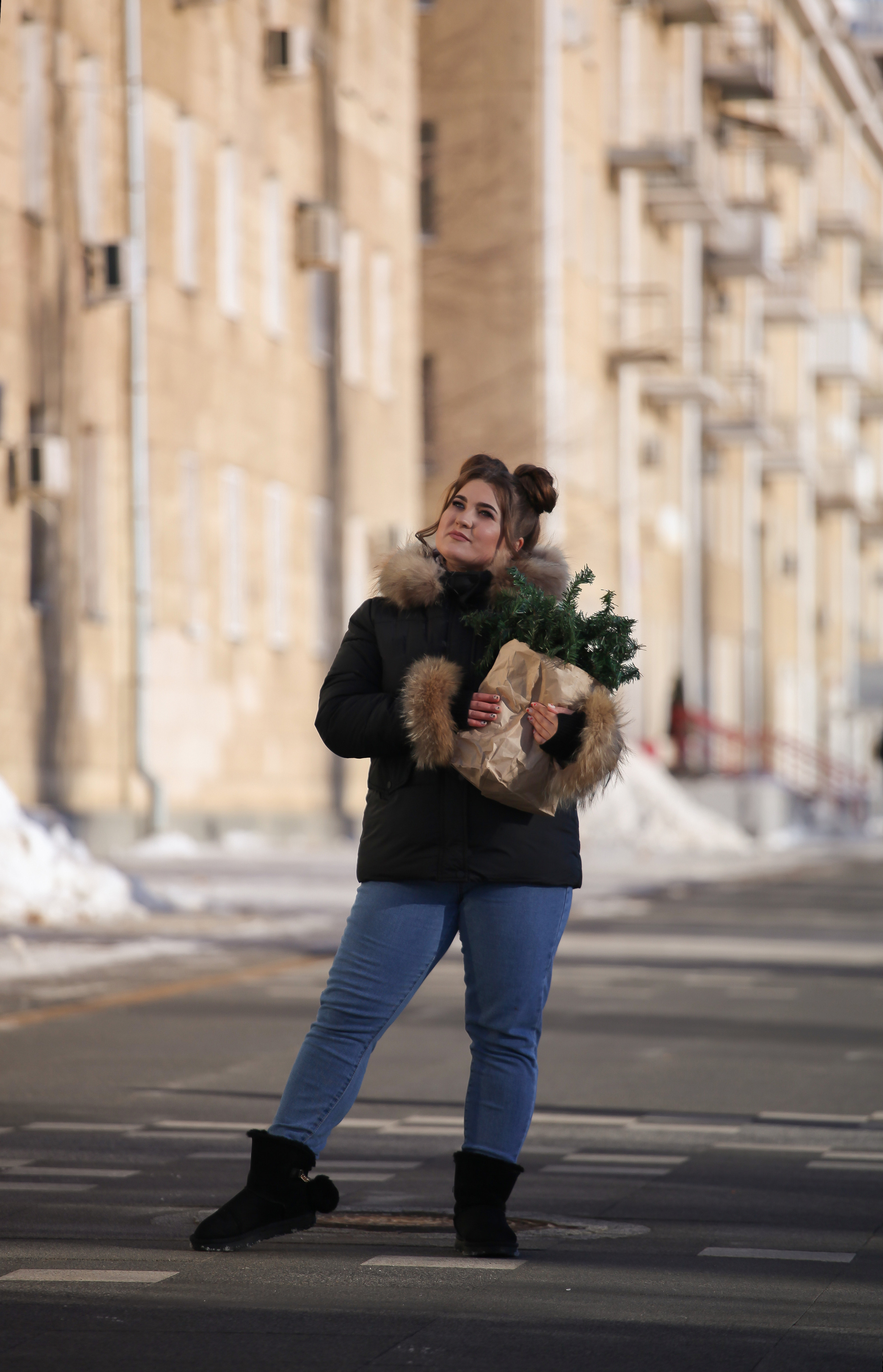 Рождественские выходные. Семейный фотограф в городе Саратове — Анна