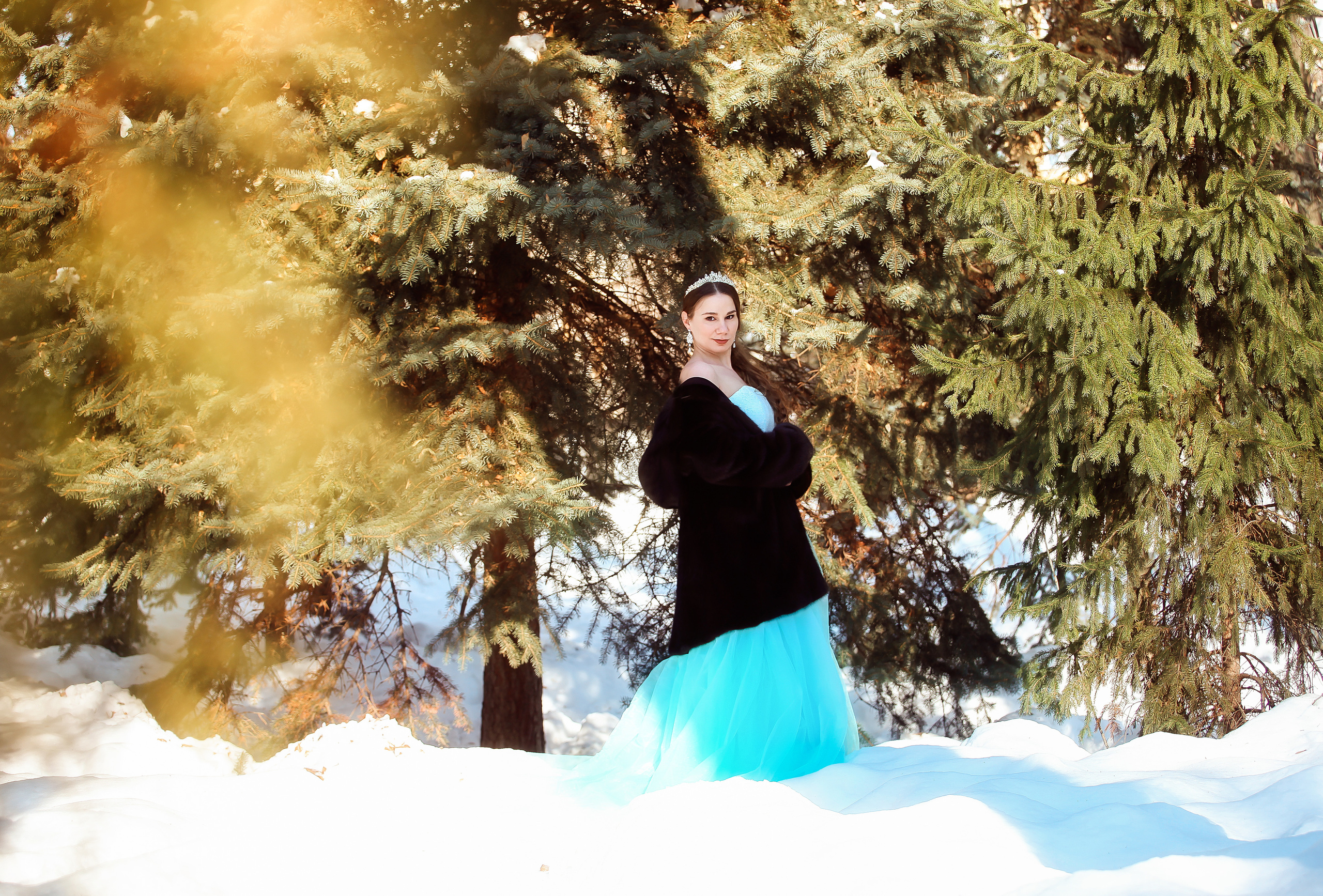 Солнечным зимним днём…. Семейный фотограф в городе Саратове — Анна