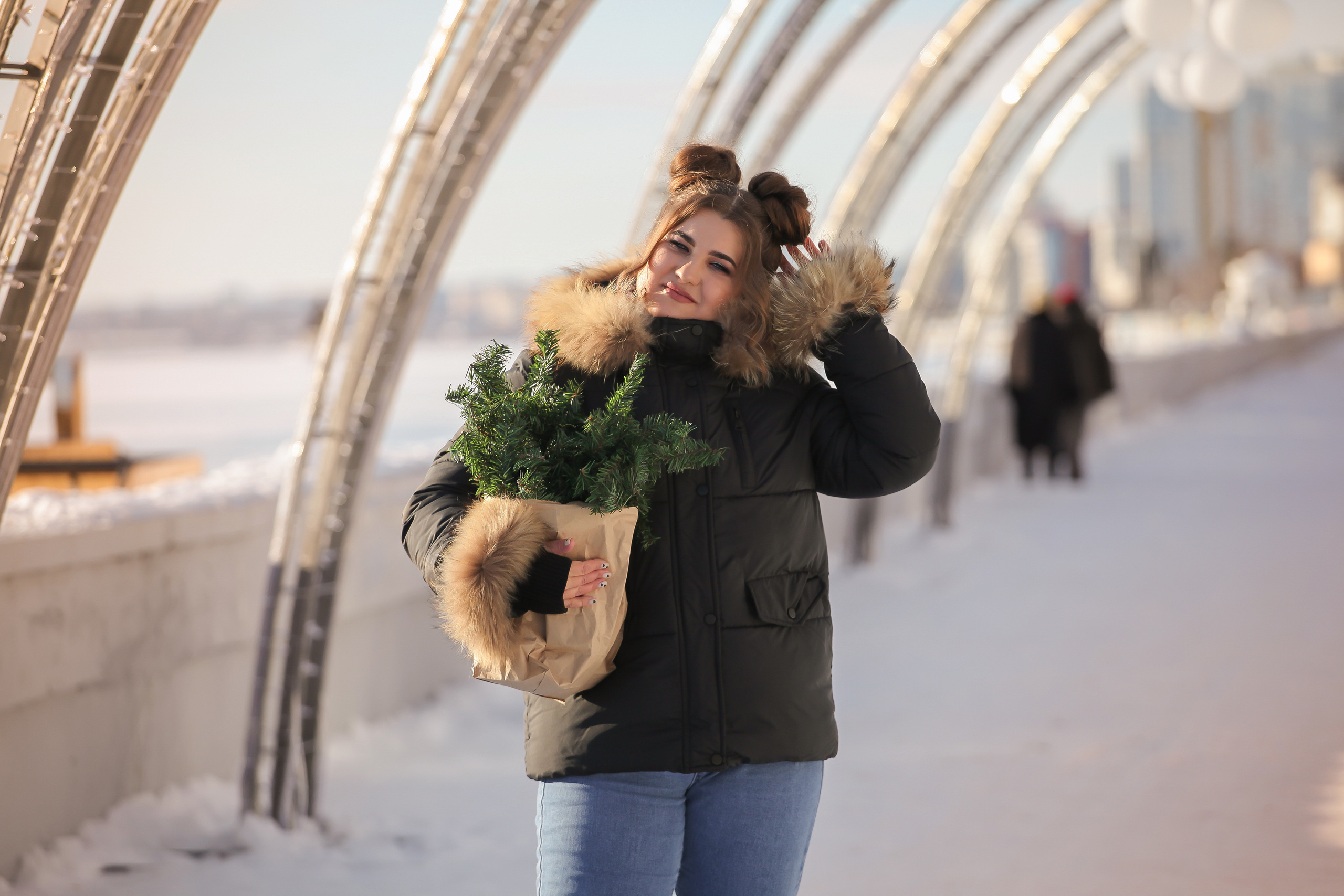 Рождественские выходные. Семейный фотограф в городе Саратове — Анна