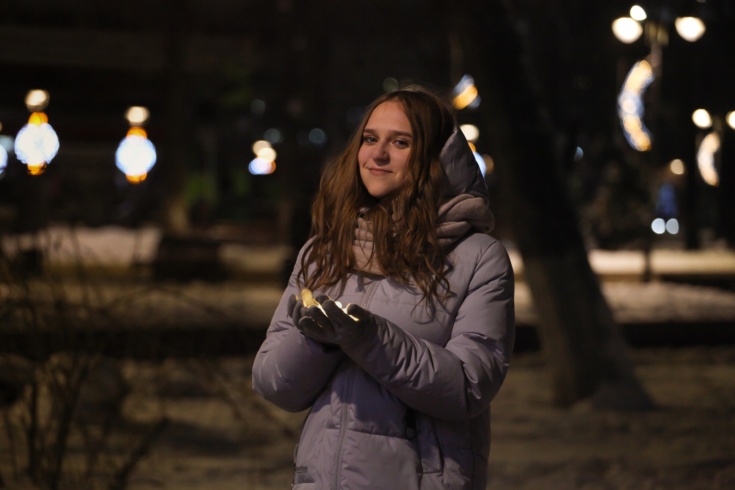 Морозная прогулка. Семейный фотограф в городе Саратове — Анна