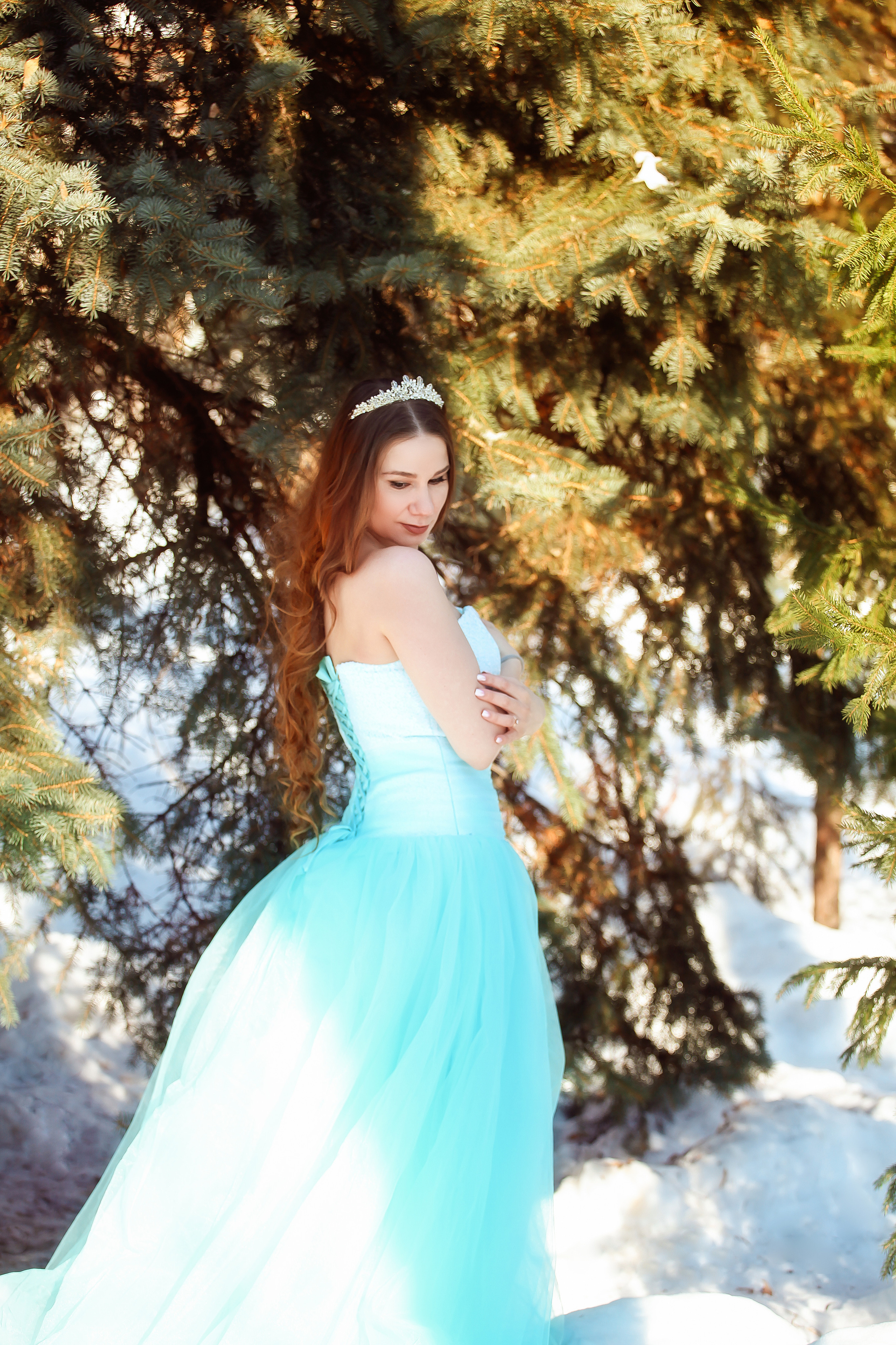 Солнечным зимним днём…. Семейный фотограф в городе Саратове — Анна