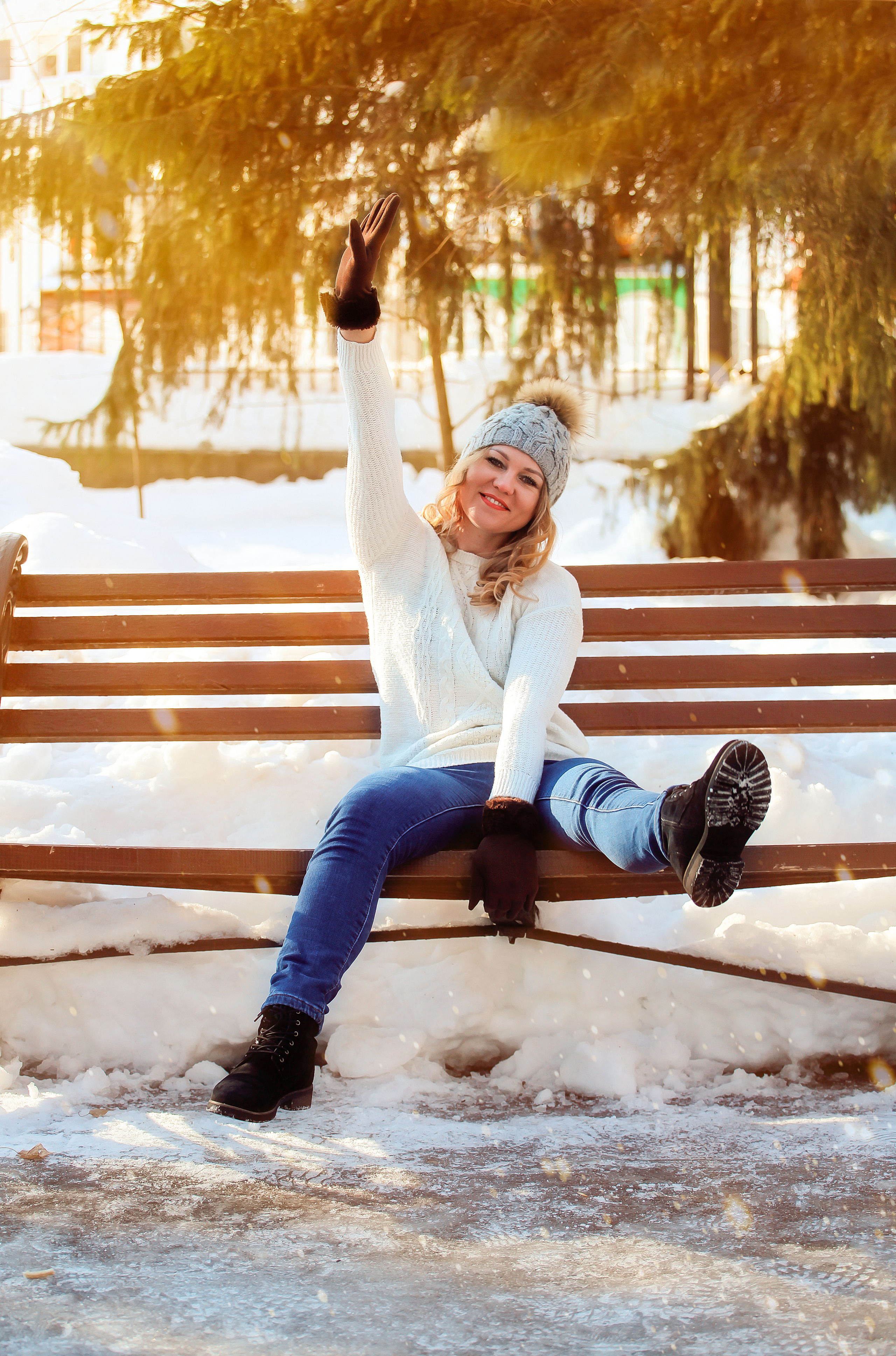 Красное & белое. Семейный фотограф в городе Саратове — Анна