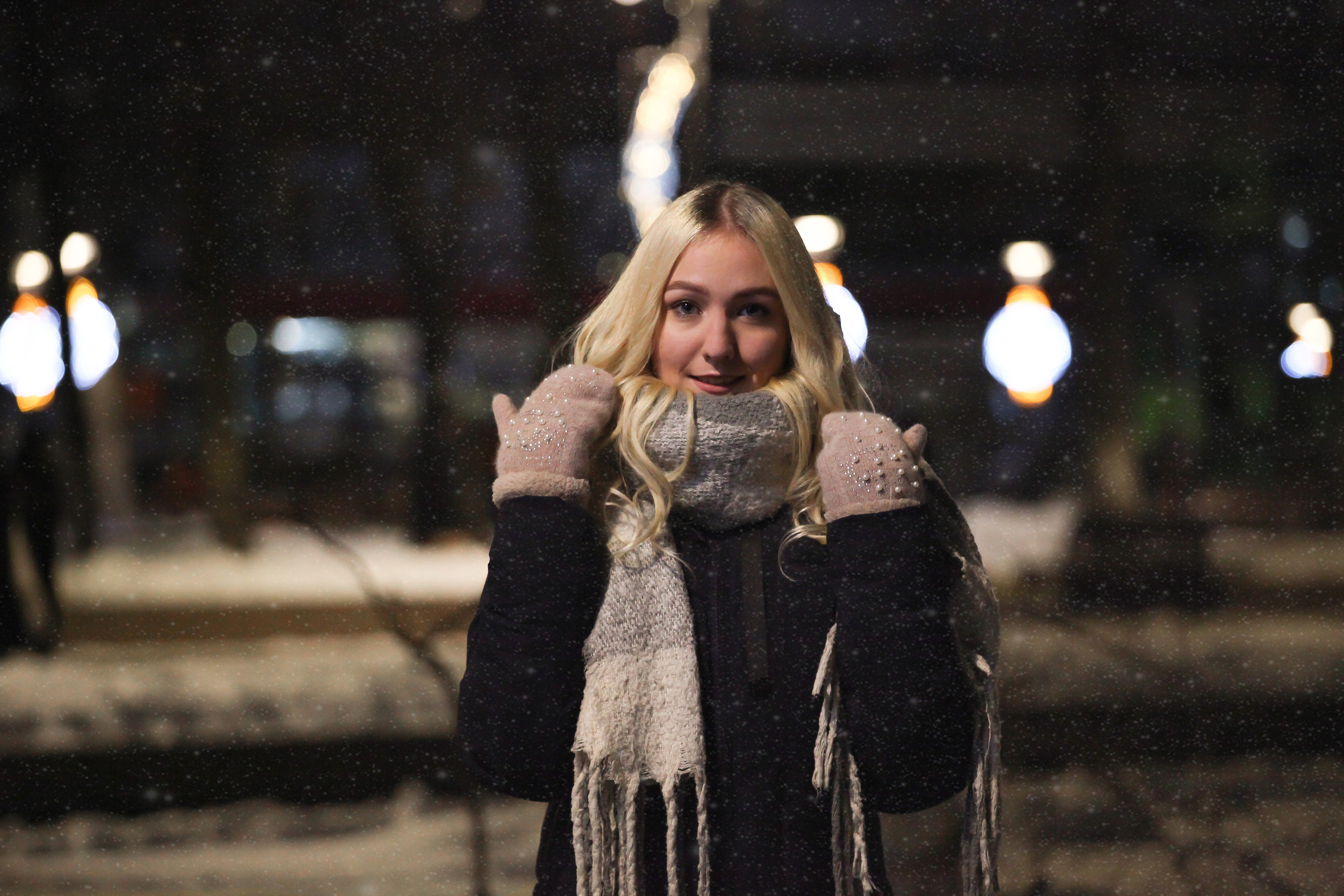 Морозная прогулка. Семейный фотограф в городе Саратове — Анна