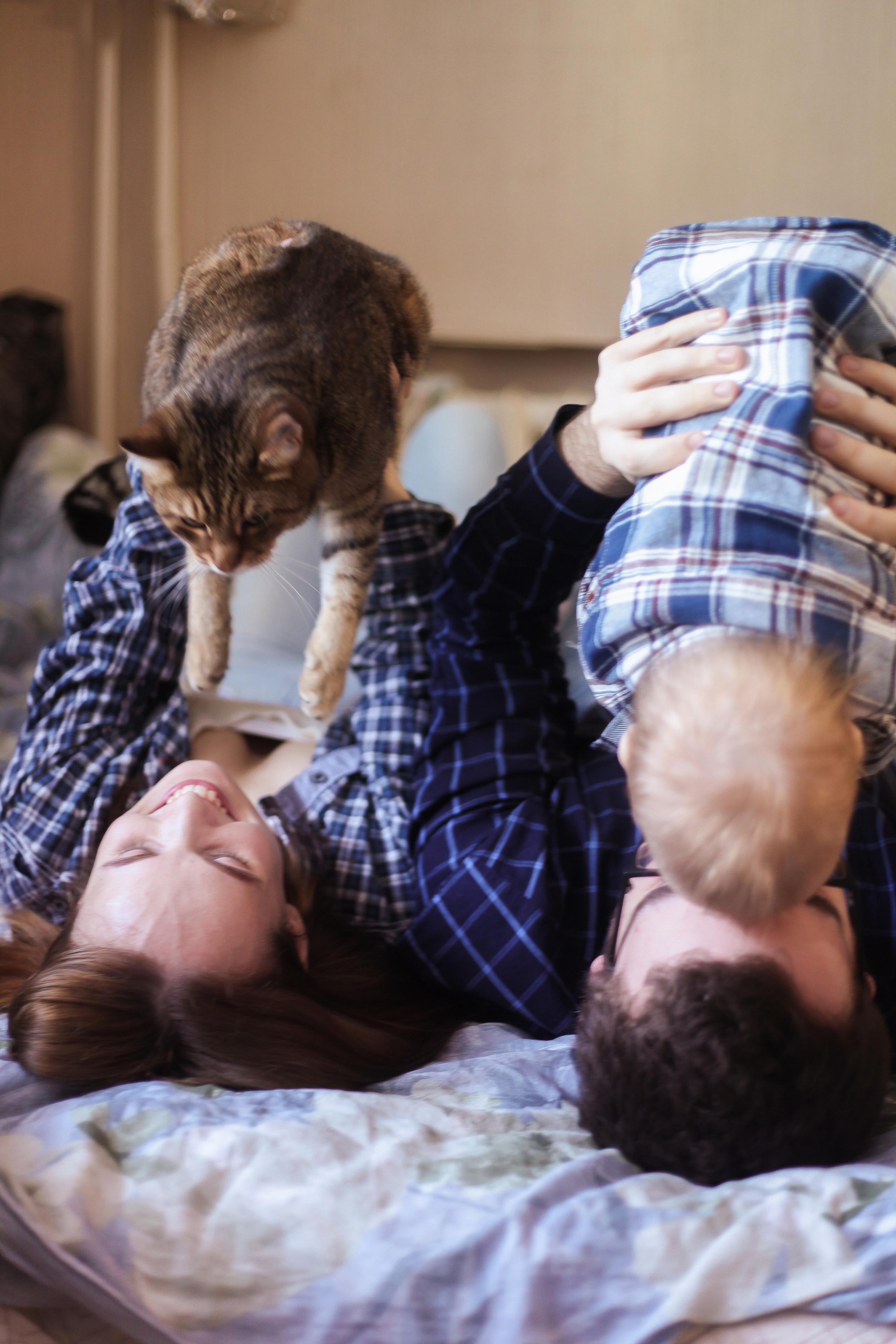 Атмосфера домашней съёмки. Семейный фотограф в городе Саратове — Анна