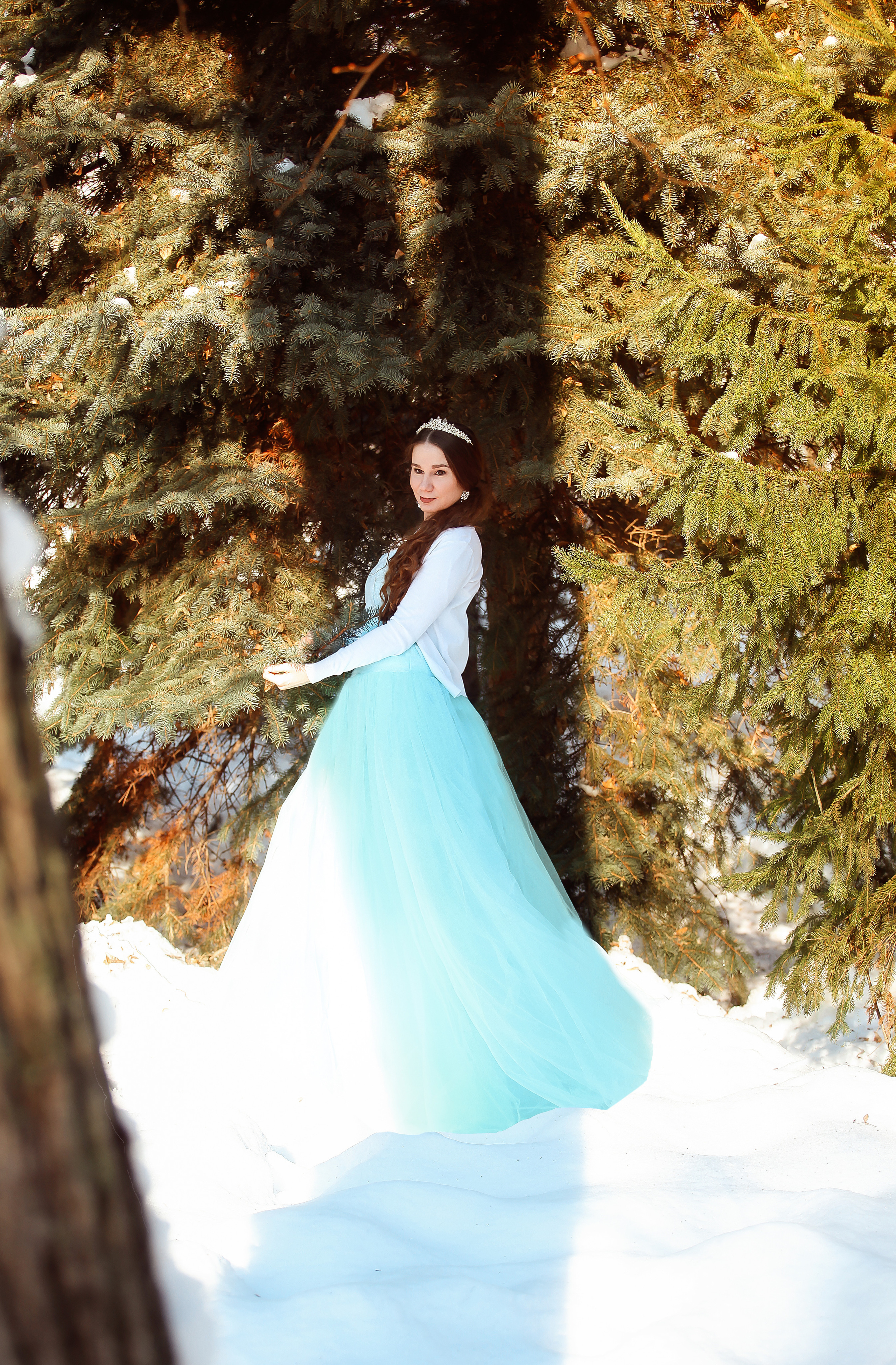 Солнечным зимним днём…. Семейный фотограф в городе Саратове — Анна