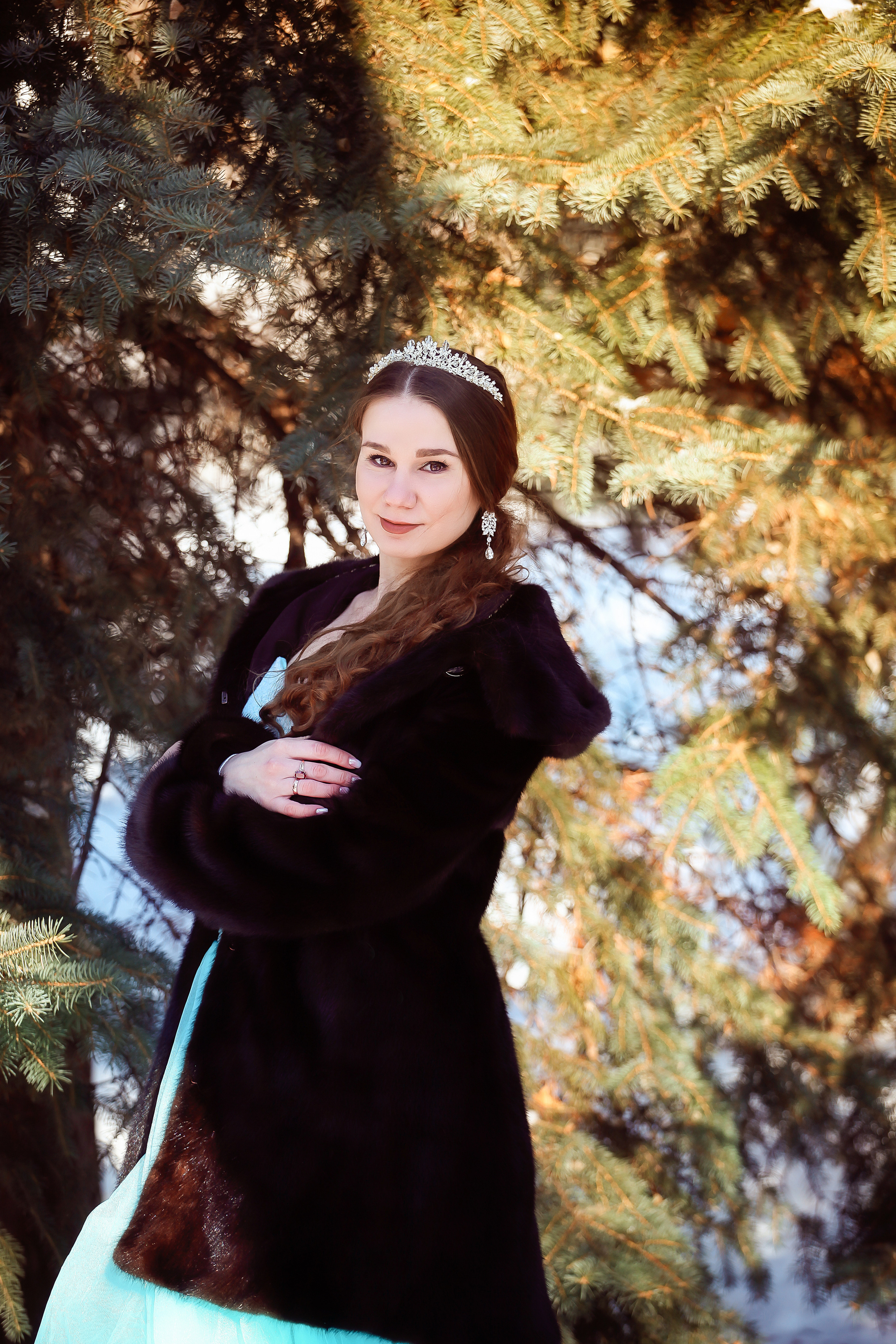 Солнечным зимним днём…. Семейный фотограф в городе Саратове — Анна