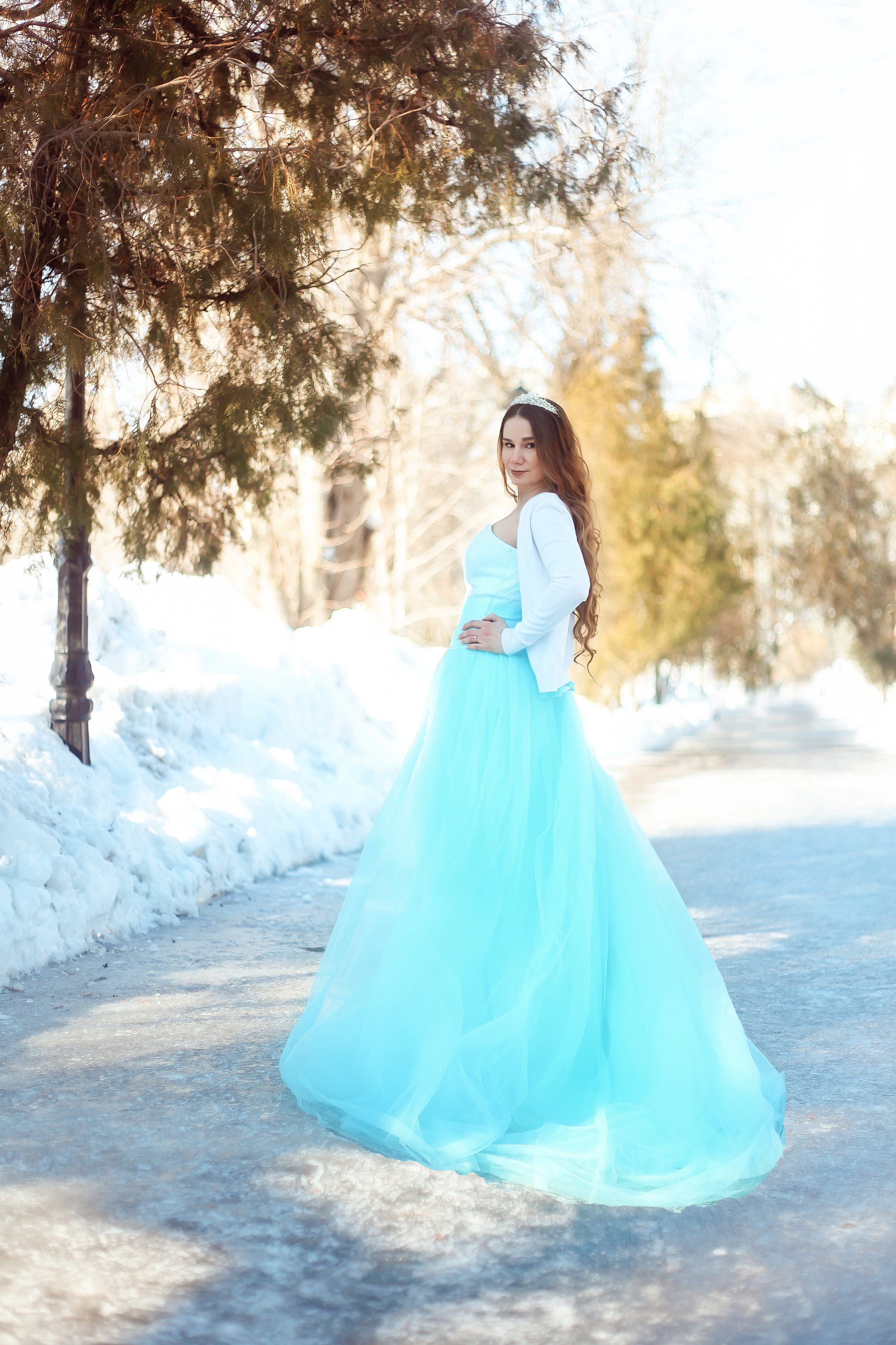 Солнечным зимним днём…. Семейный фотограф в городе Саратове — Анна