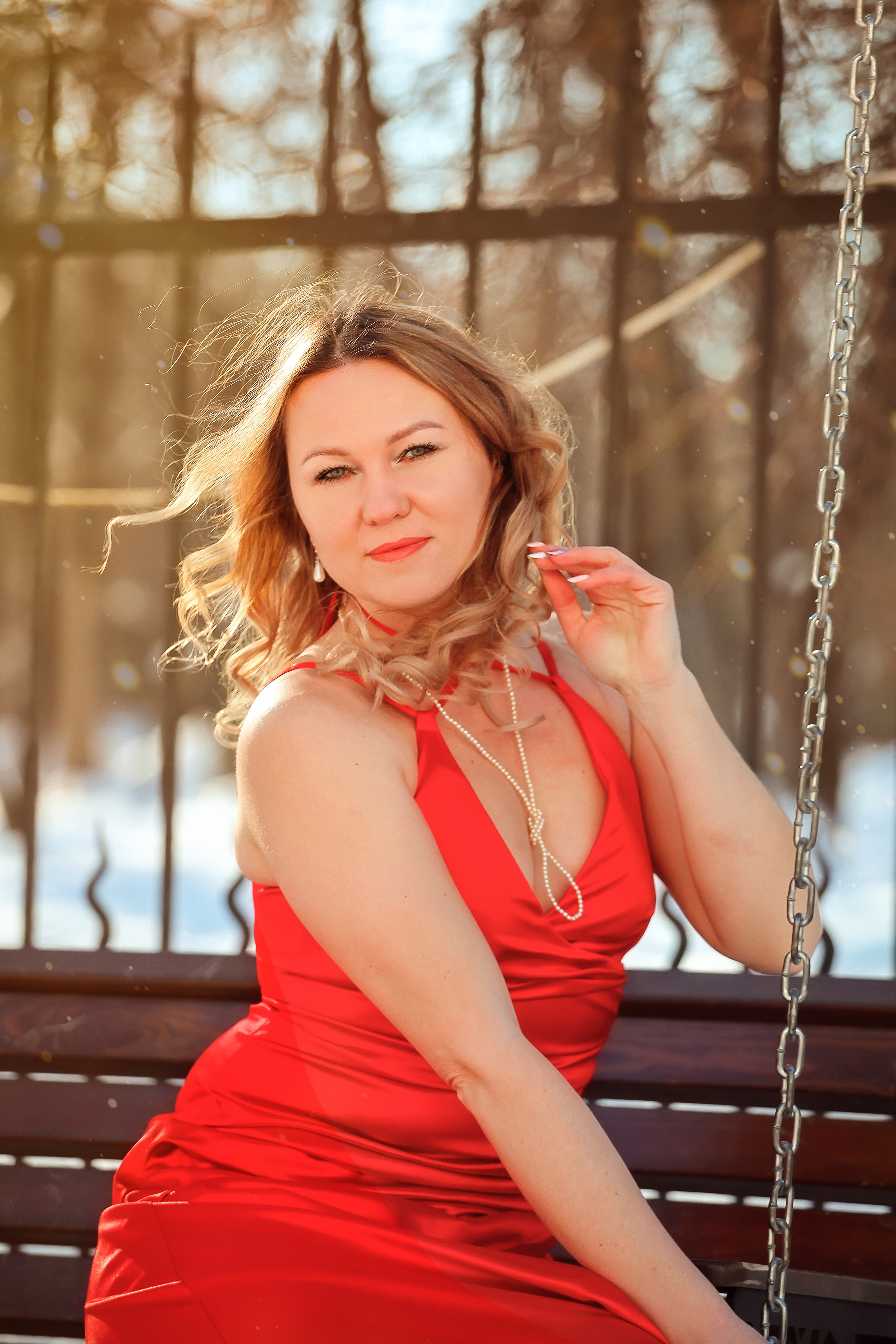 Красное & белое. Семейный фотограф в городе Саратове — Анна