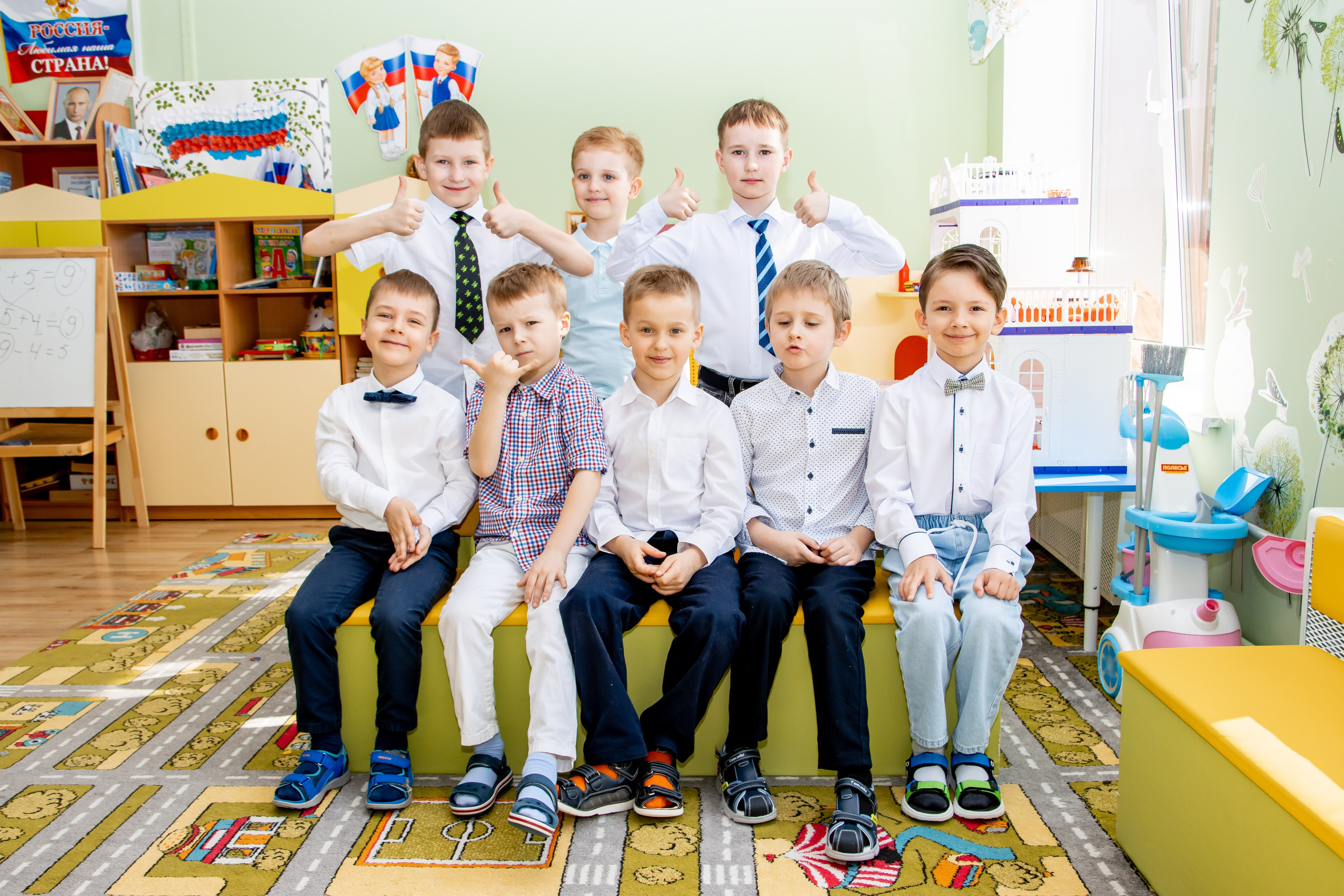 Съемки жизни в детском саду. Выпускные альбомы в Обнинске