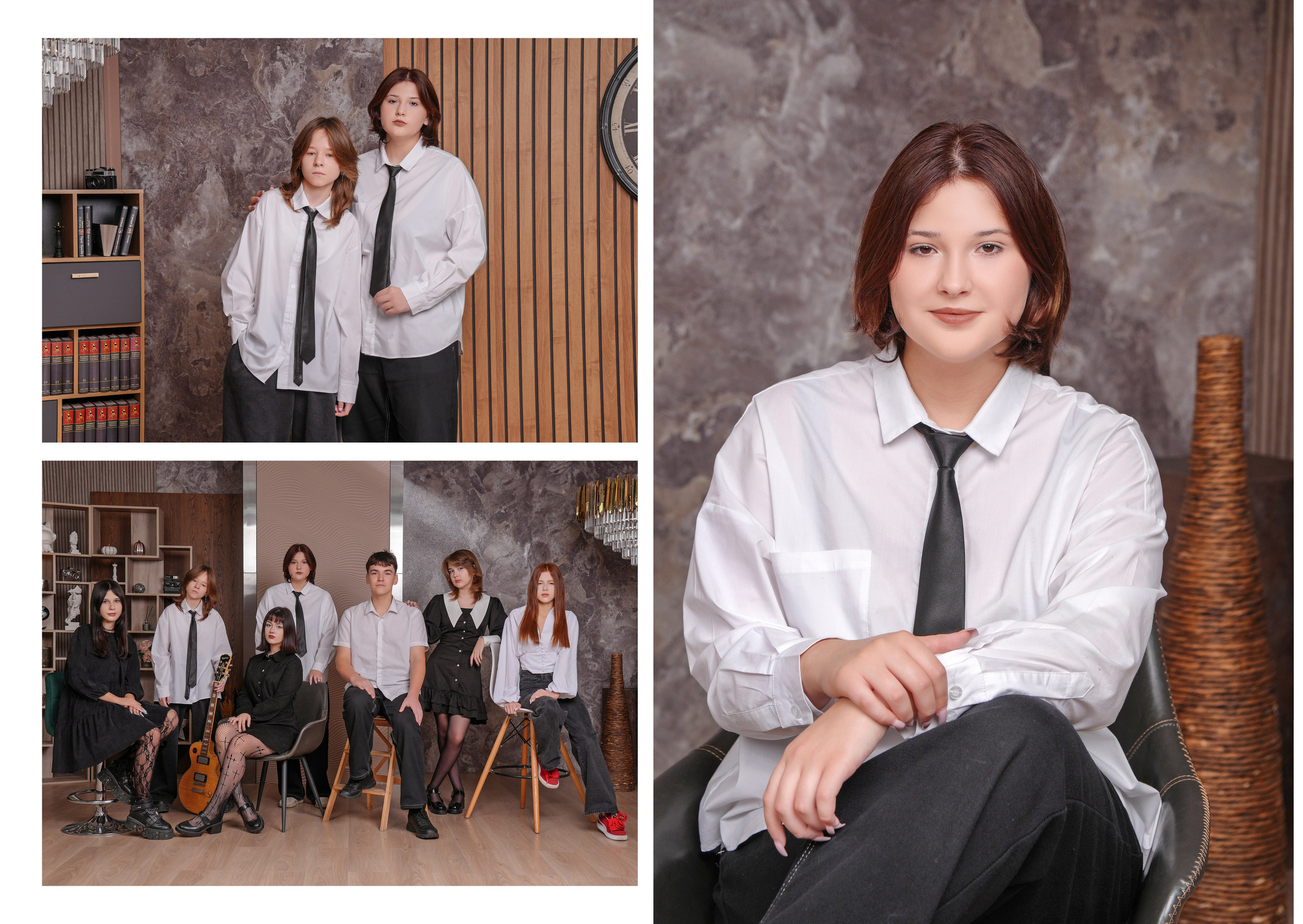 ШКОЛА 19 — 9 «В» класс. Красивый выпускной альбом в Краснодаре