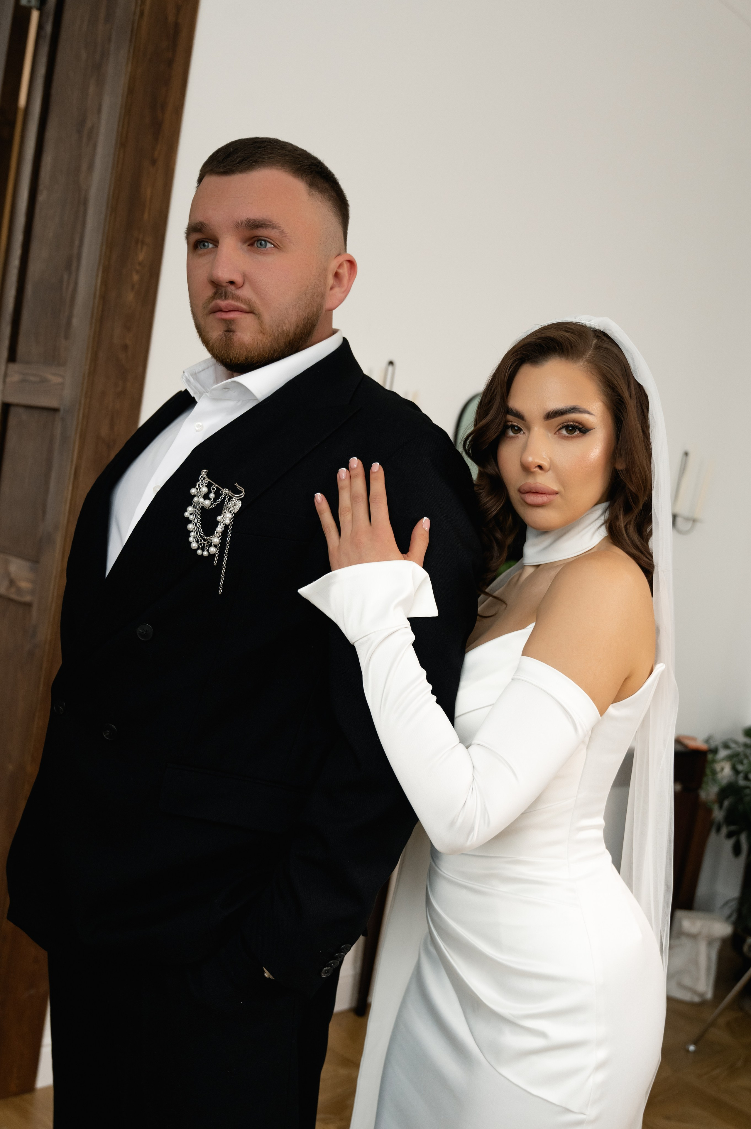 Свадебная фотосессия в студии. Свадебный и семейный фотограф в Краснодаре Алина Мельник